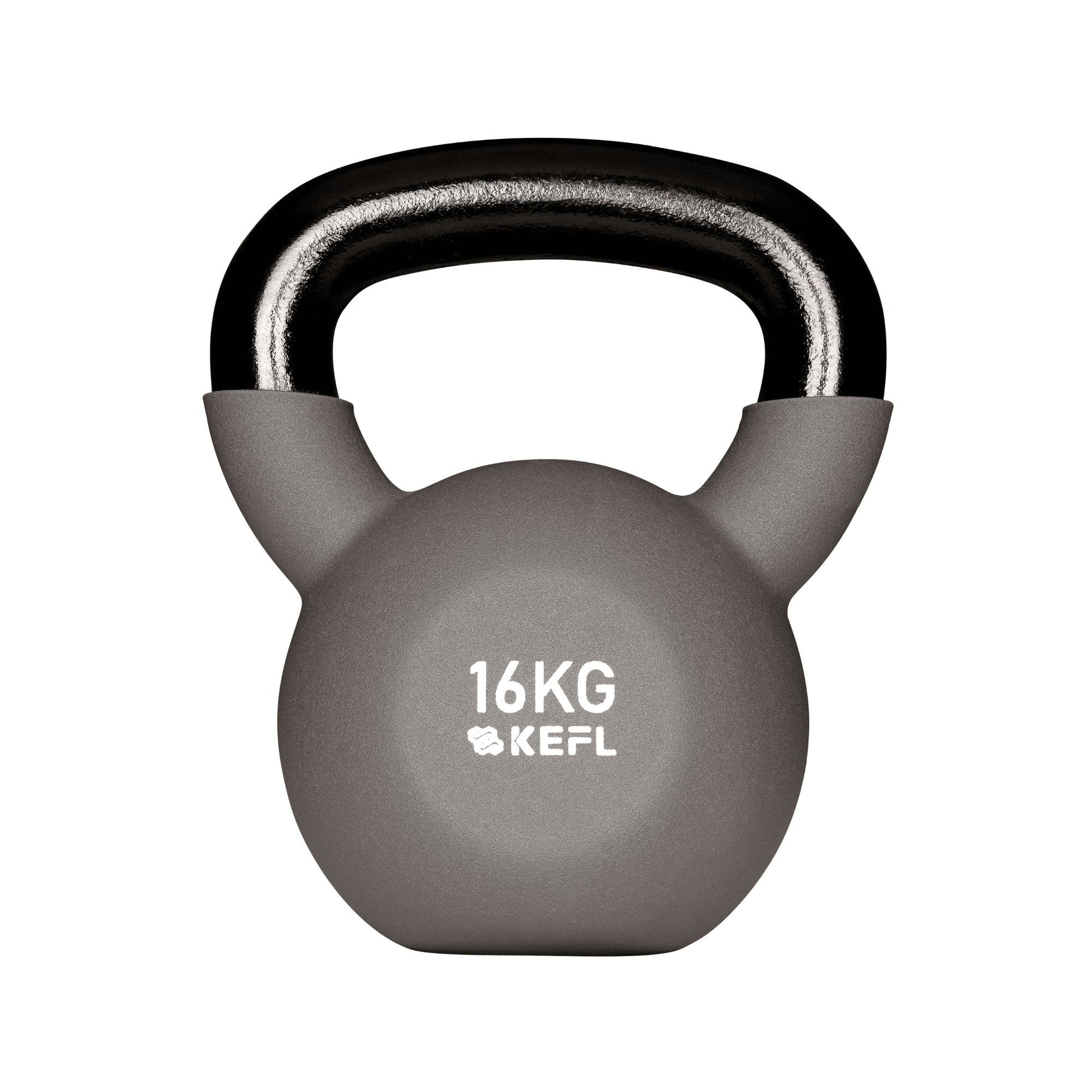 KEFL Sports Neoprene Kettlebell - Colour Coded