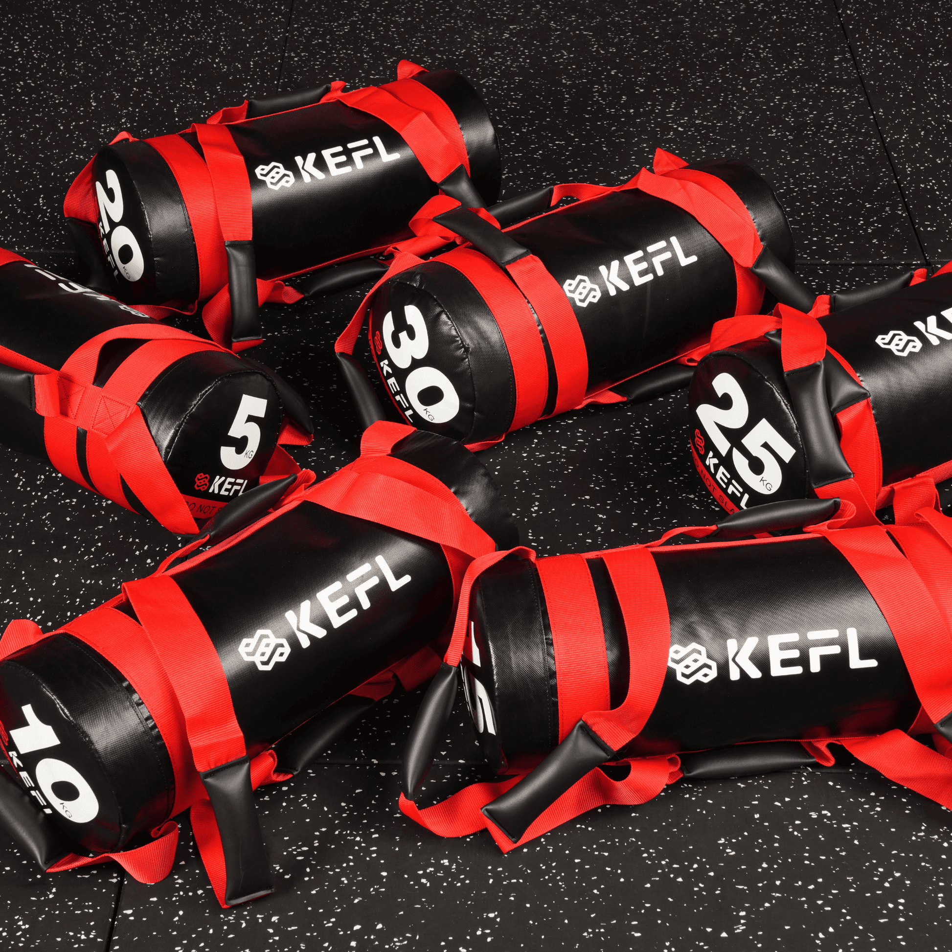 KEFL Sports Power Bags - Black