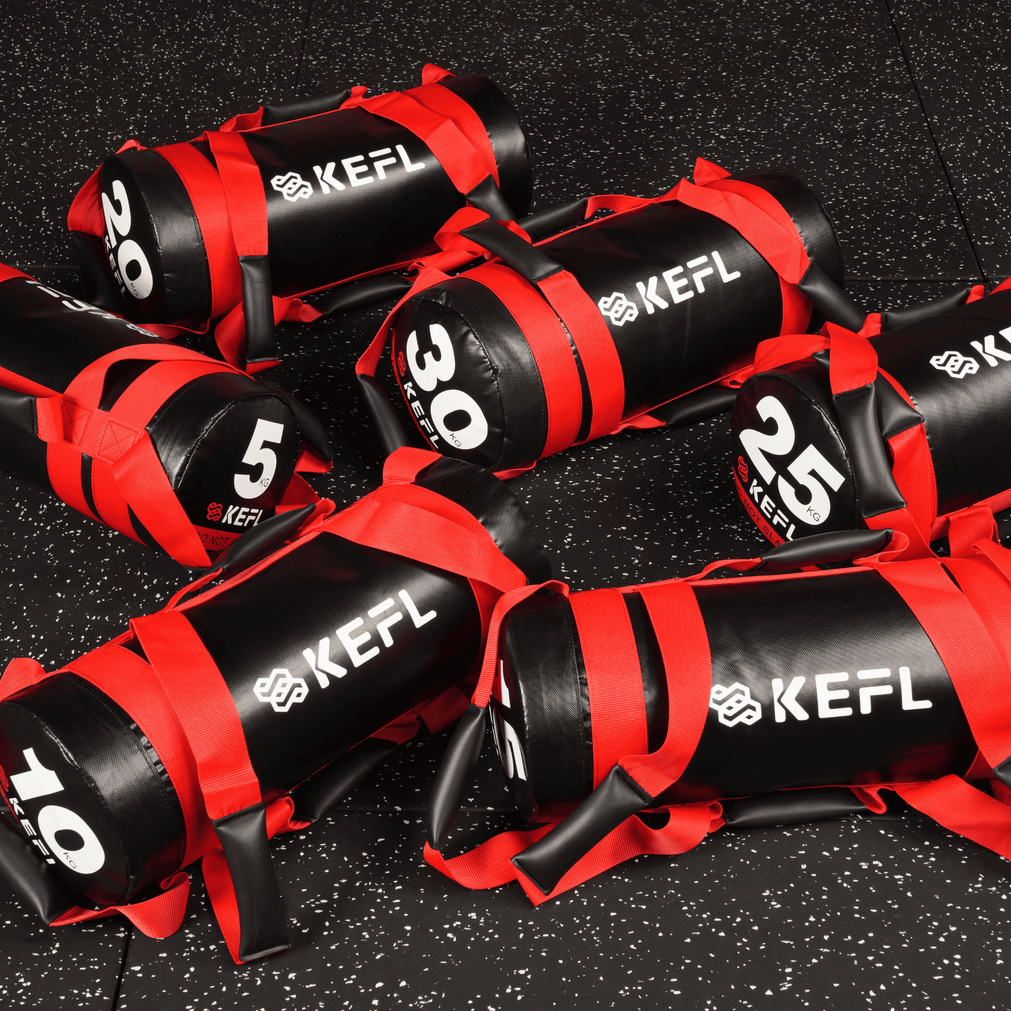KEFL Sports Power Bags - Black