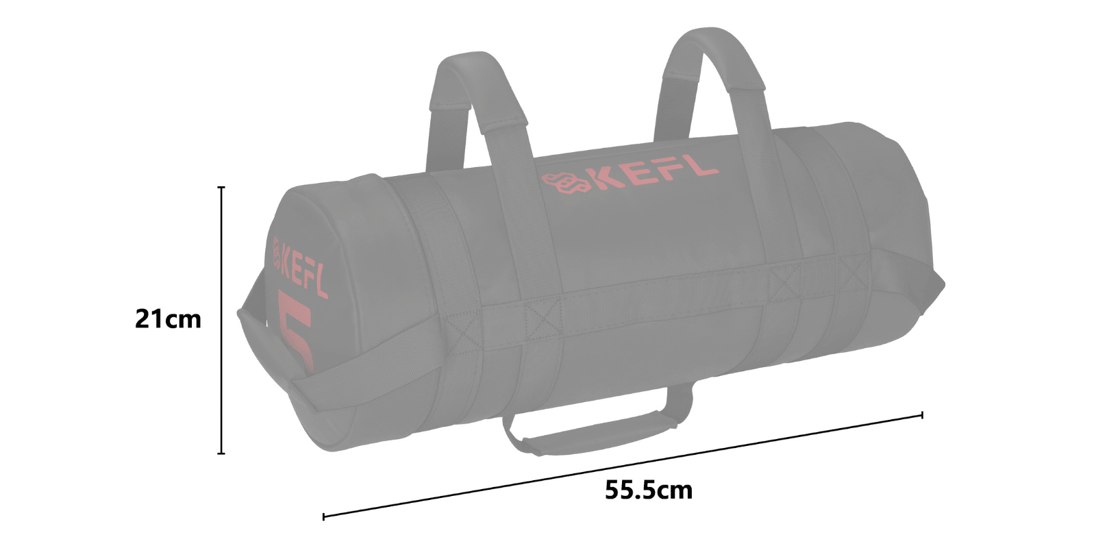 KEFL Sports Power Bags - Black