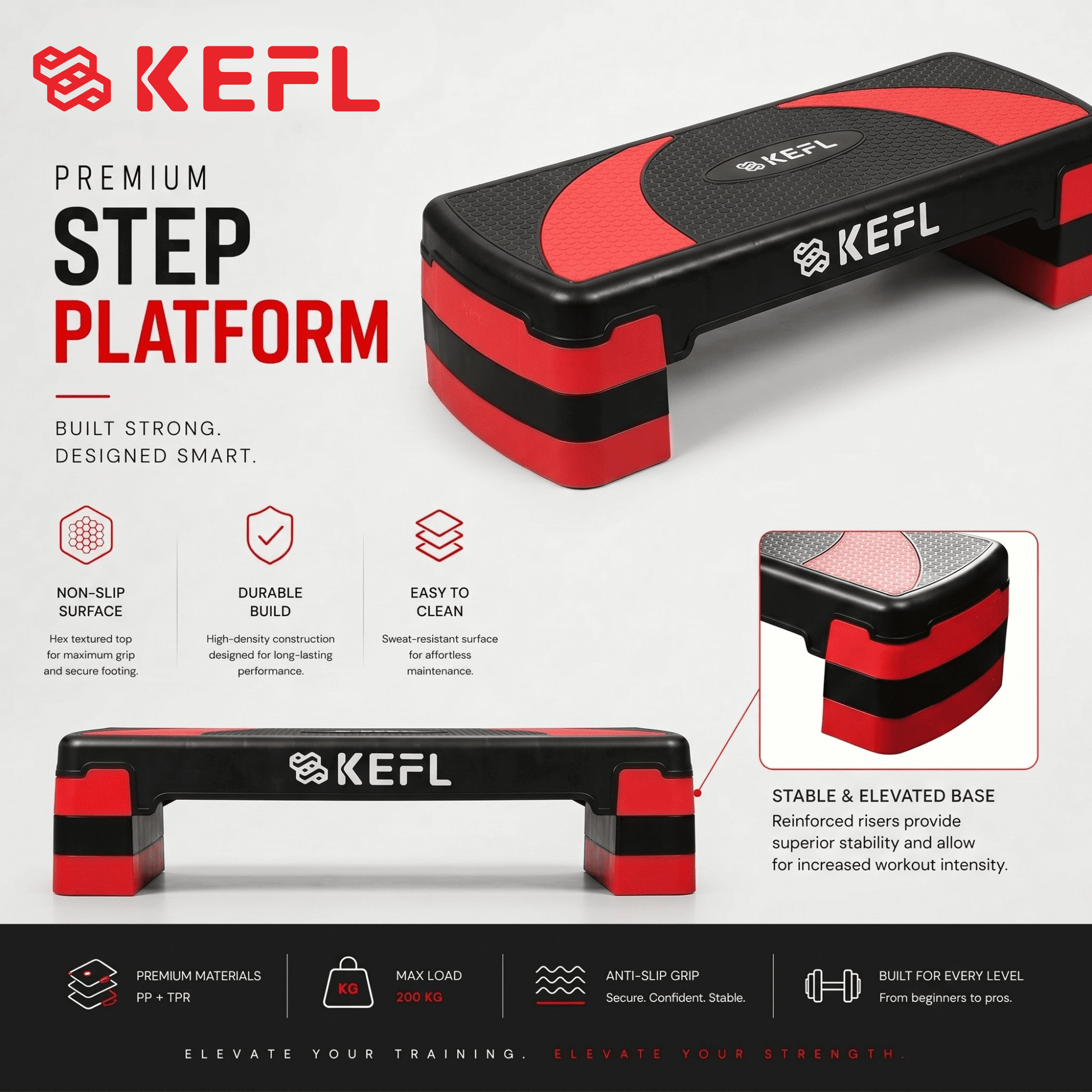 KEFL Standard Aerobic Stepper