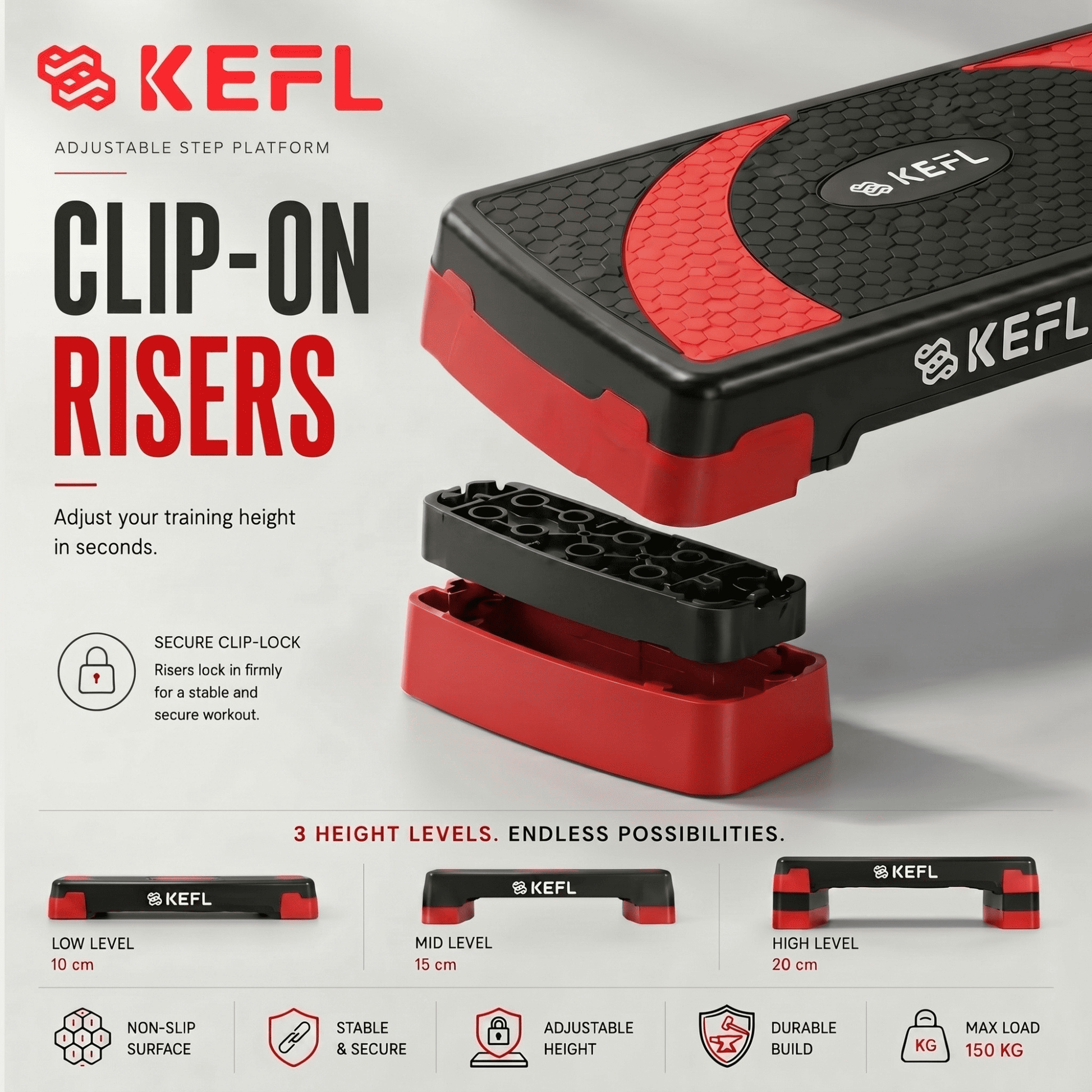 KEFL Standard Aerobic Stepper
