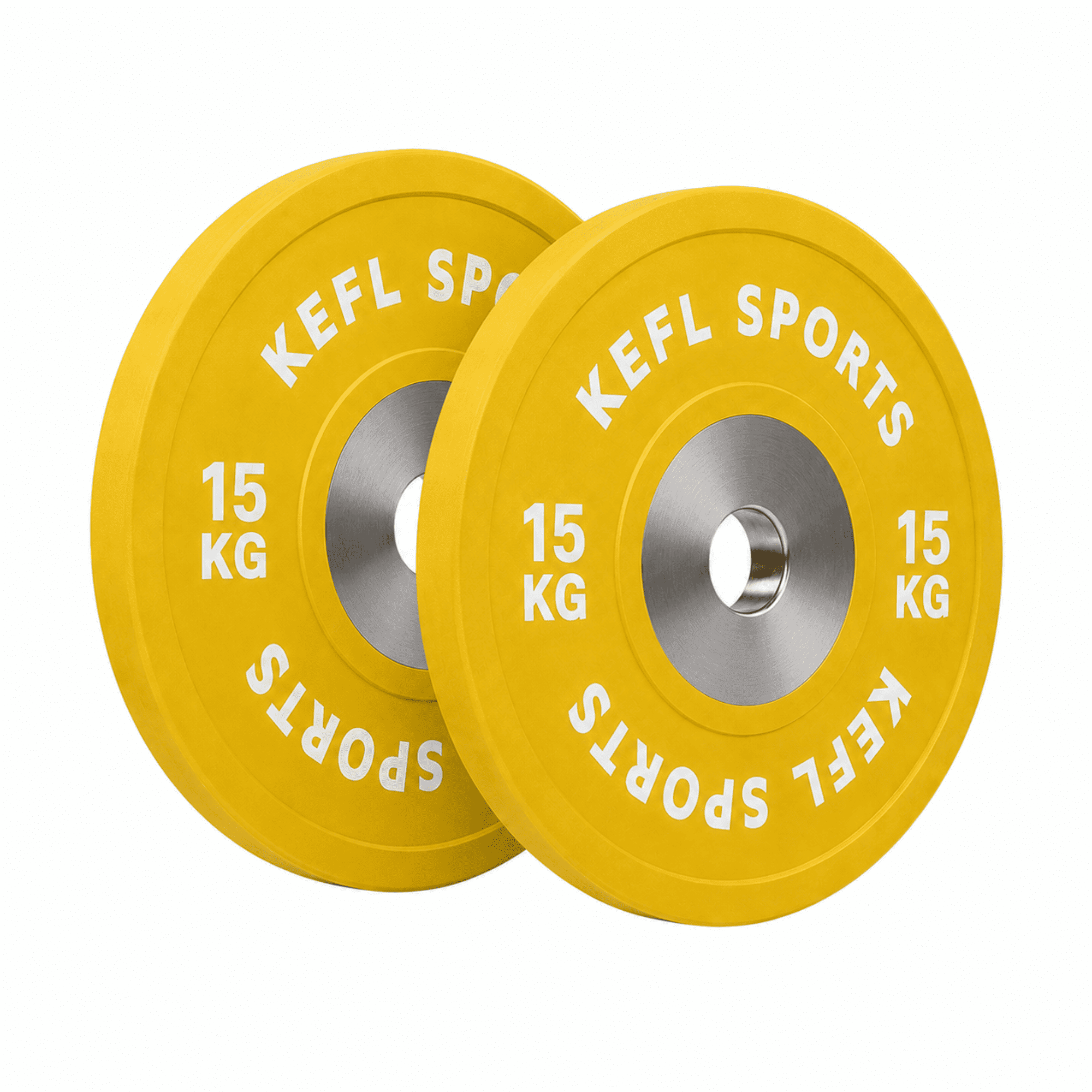 KEFL Strength Competition Bumper Plates