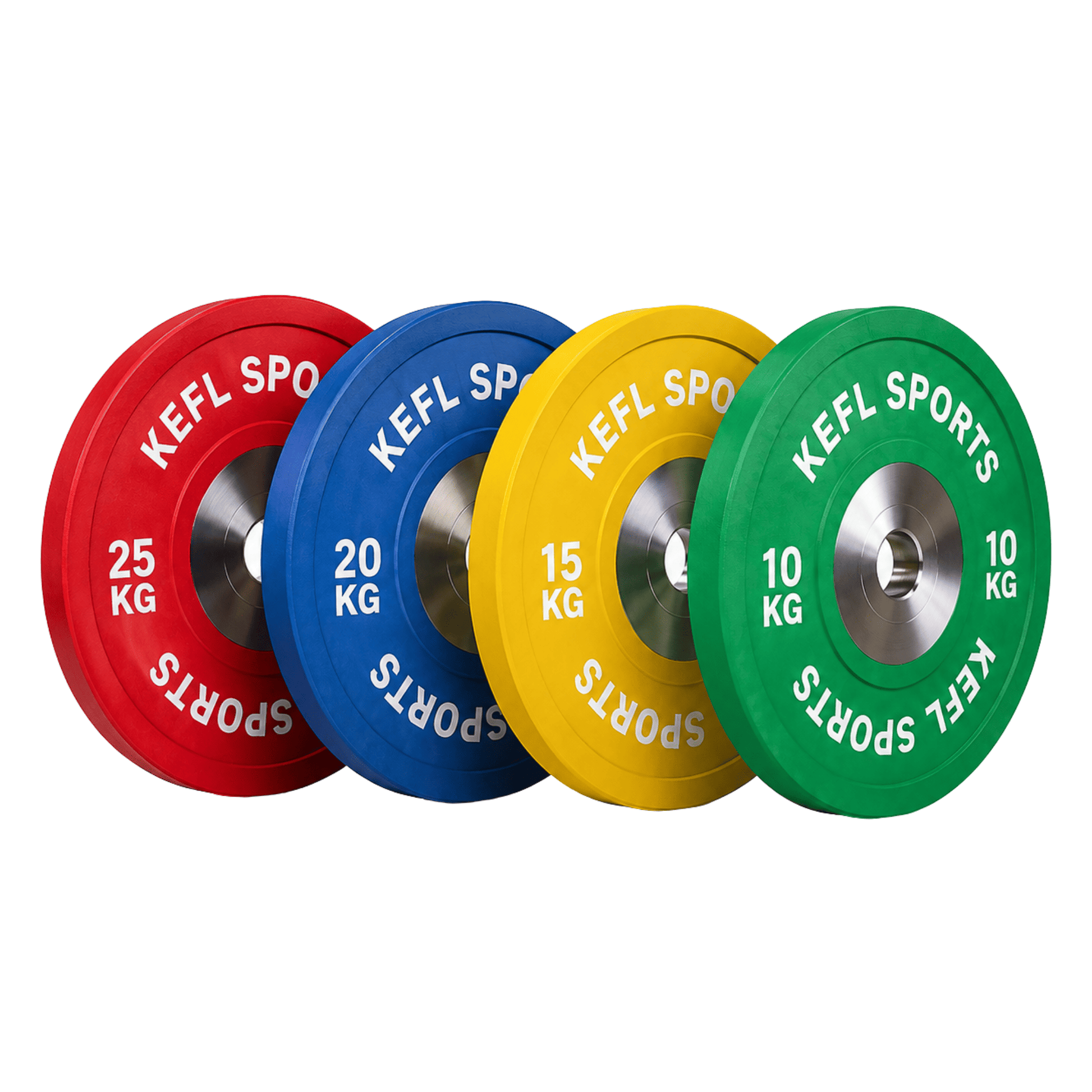 KEFL Strength Competition Bumper Plates