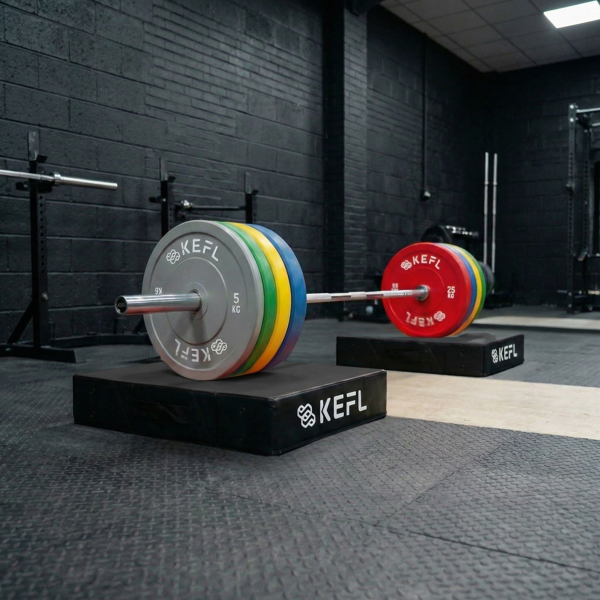 KEFL Weight Lifting Drop Pads Pair