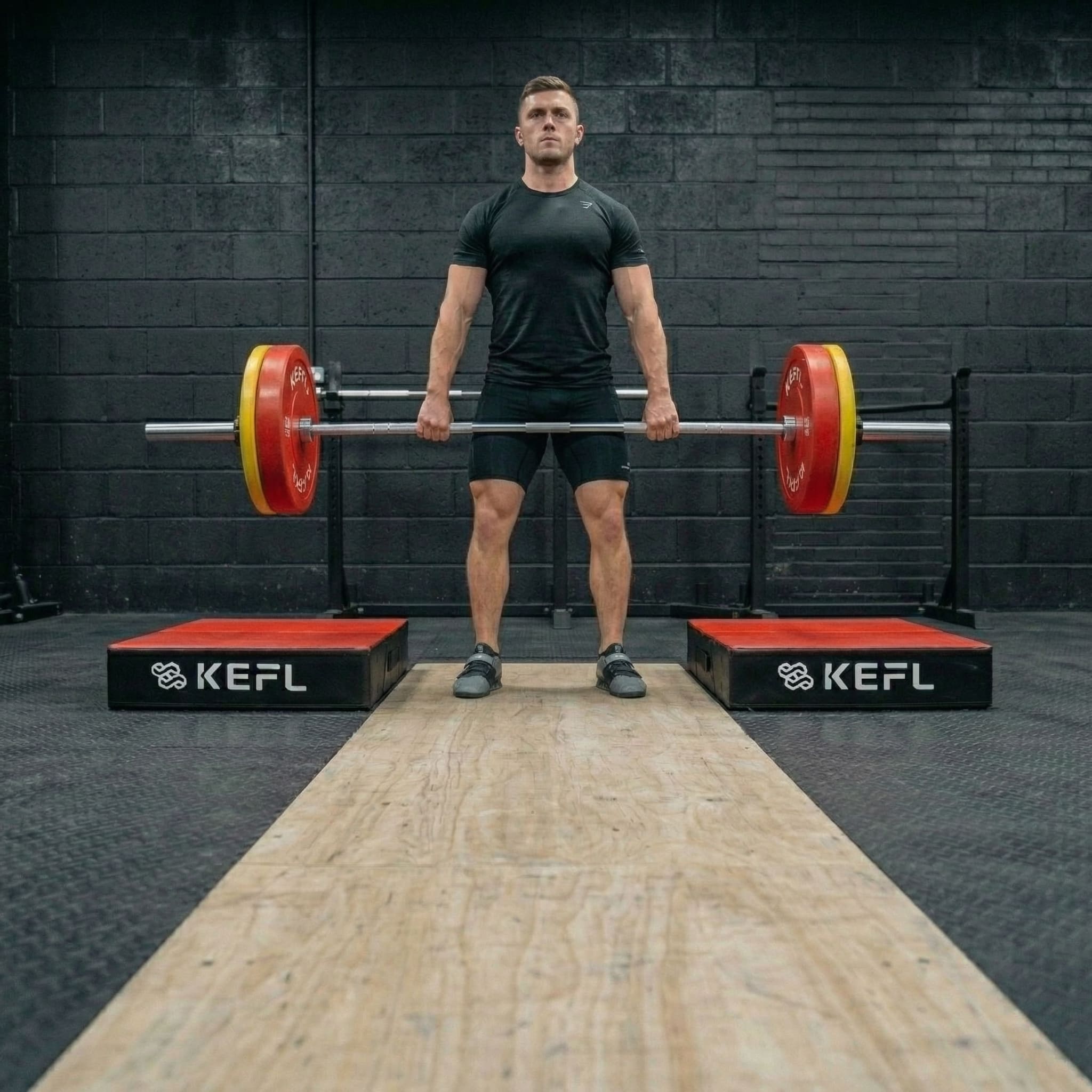 KEFL Weight Lifting Drop Pads Pair