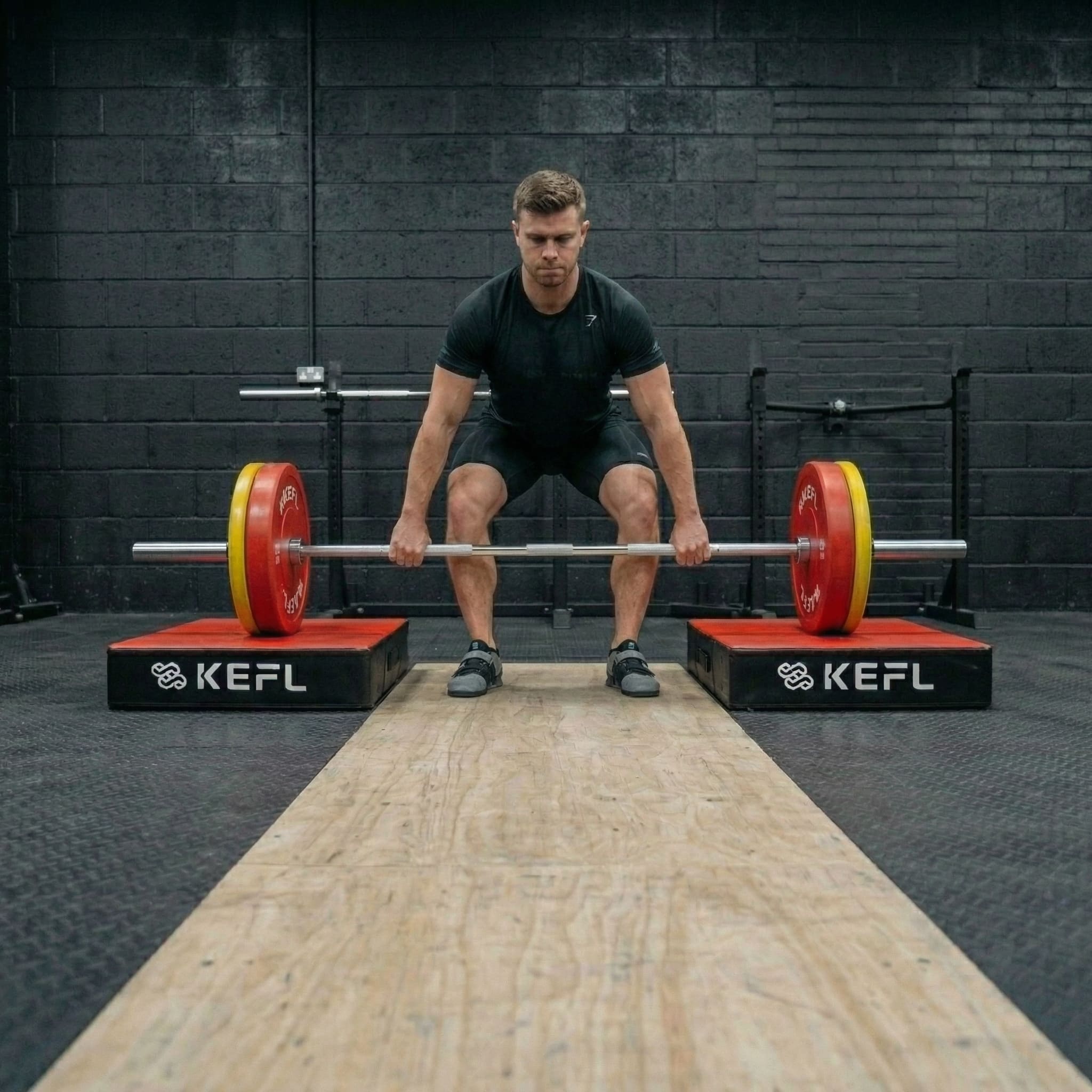 KEFL Weight Lifting Drop Pads Pair