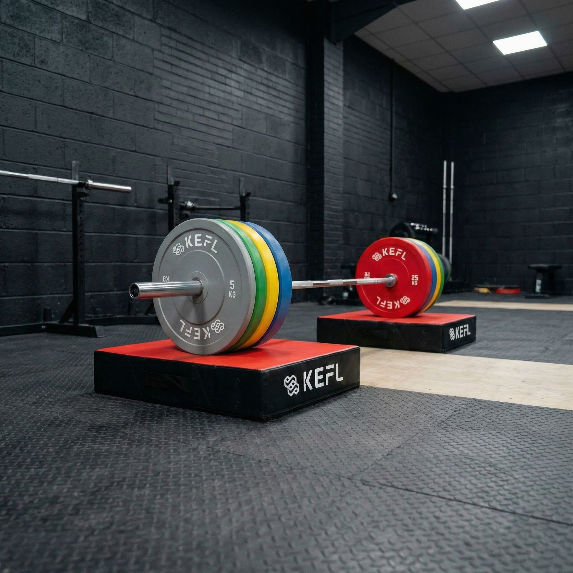 KEFL Weight Lifting Drop Pads Pair