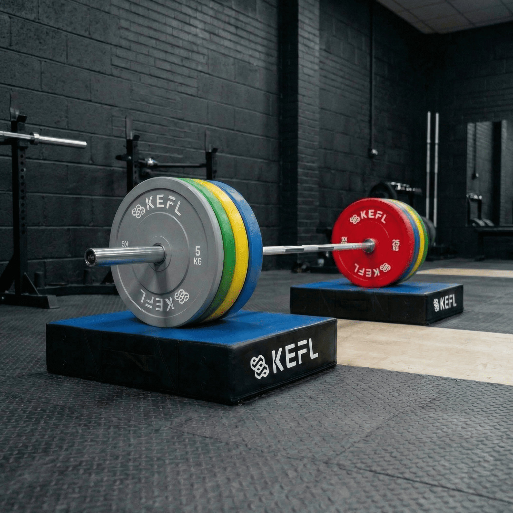 KEFL Weight Lifting Drop Pads Pair
