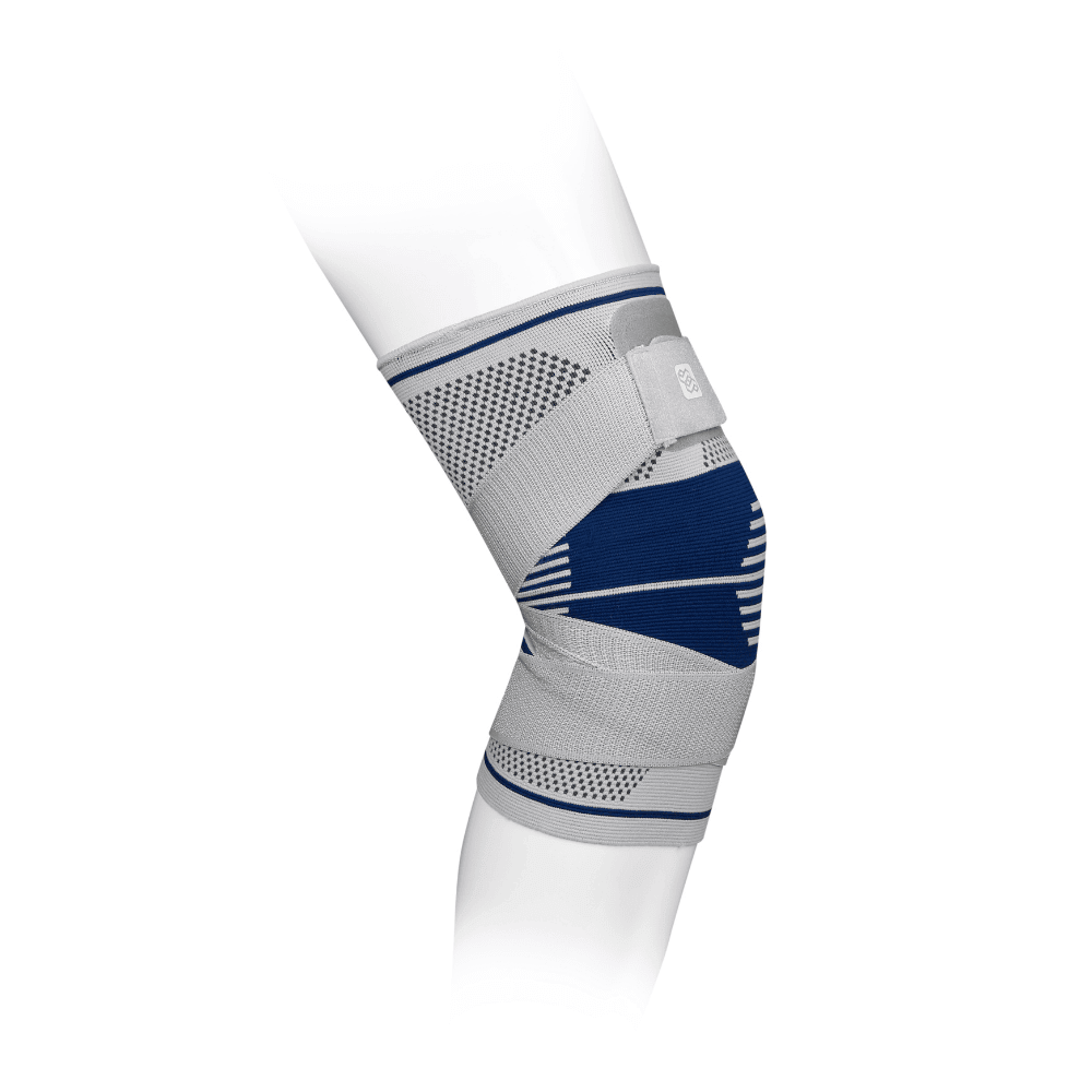 Knee Brace Sleeve with Strap Compression