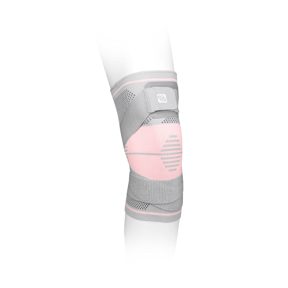Knee Brace Sleeve with Strap Compression