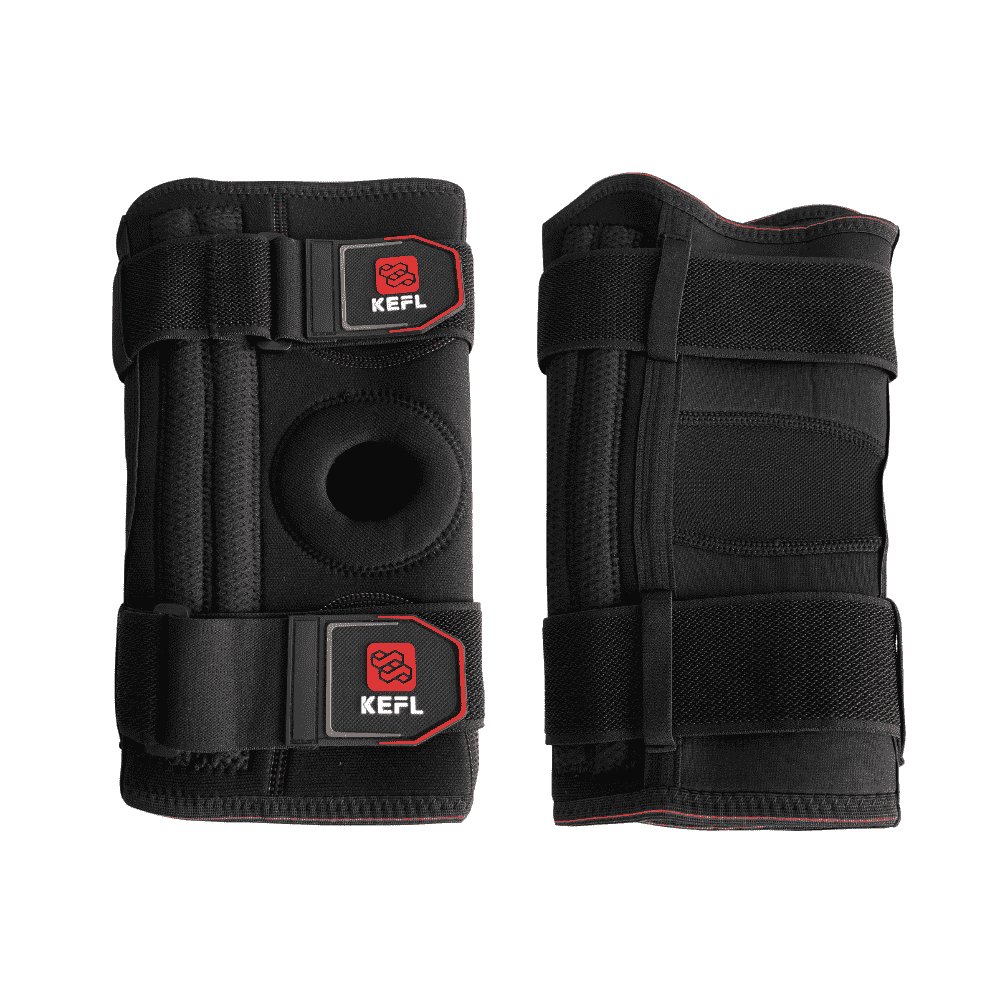 Knee Support Open Patella Brace with Straps