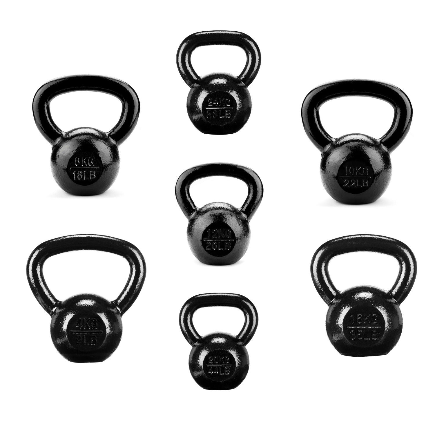 Complete Kettlebell Set - KEFLUK