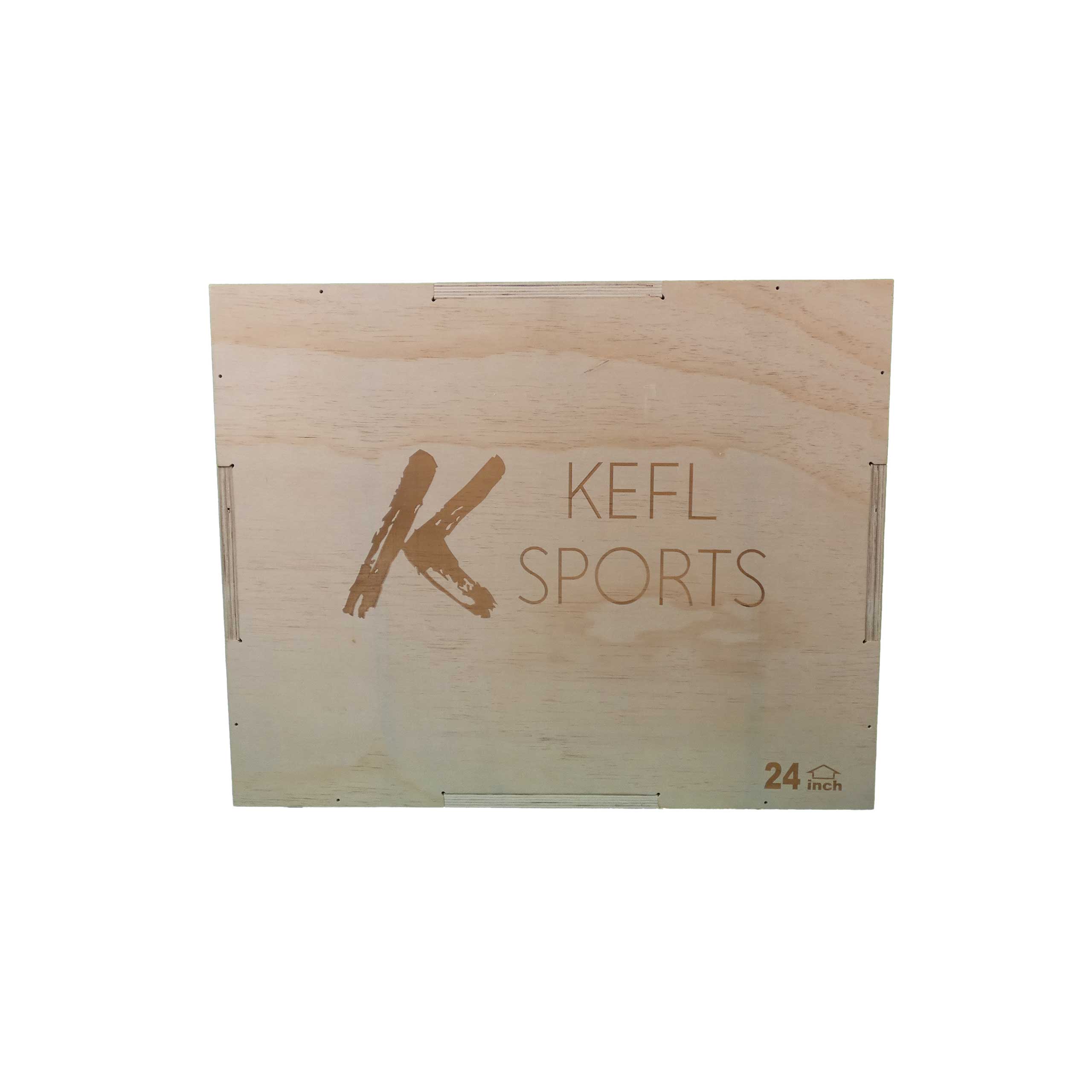 KEFL 3 in 1 Wooden Plyo Jump Box - 30" X 24" X 20" - KEFLUK