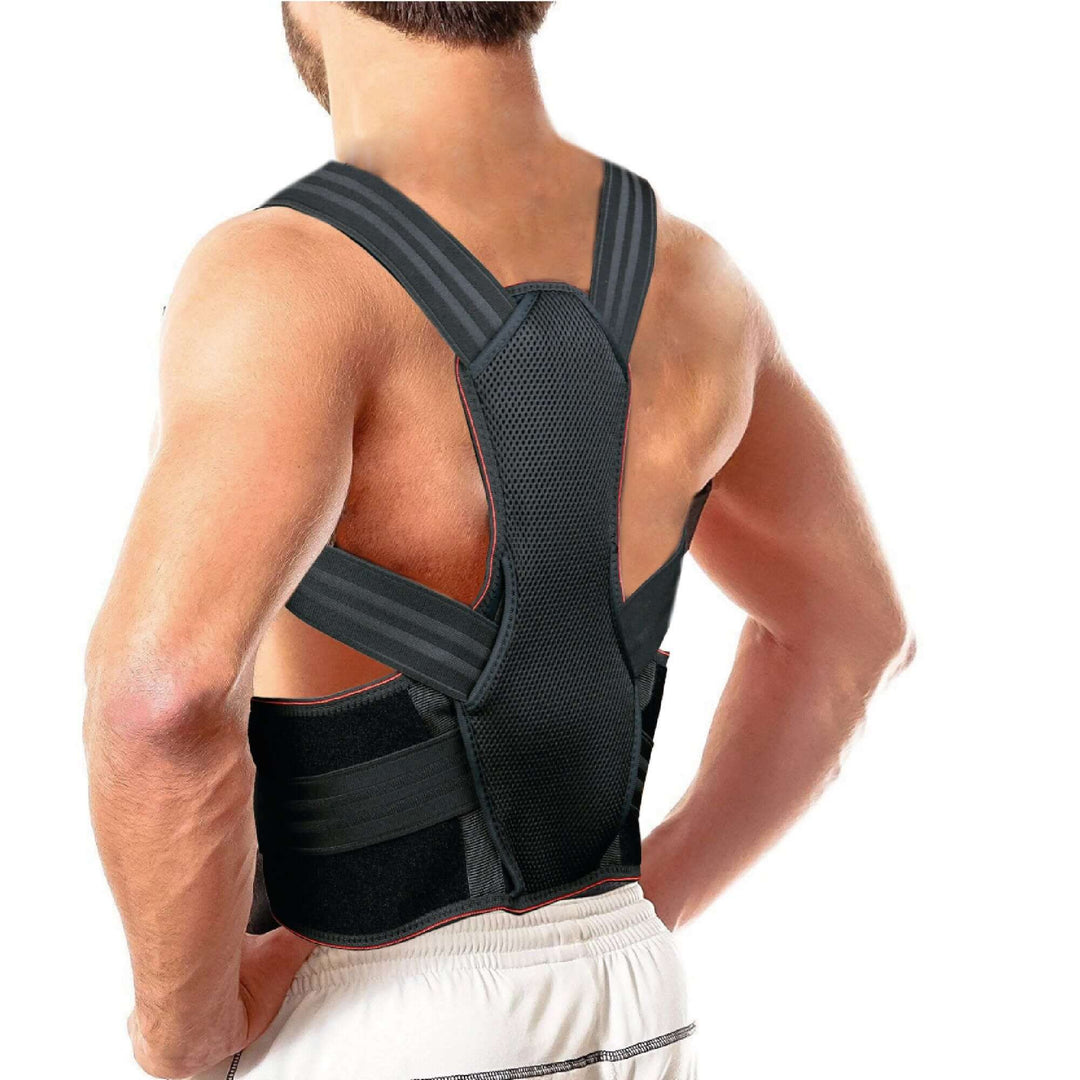 Adjustable Back Brace with Lumbar Pad, Back Support Braces, By Body Part, Open Catalog