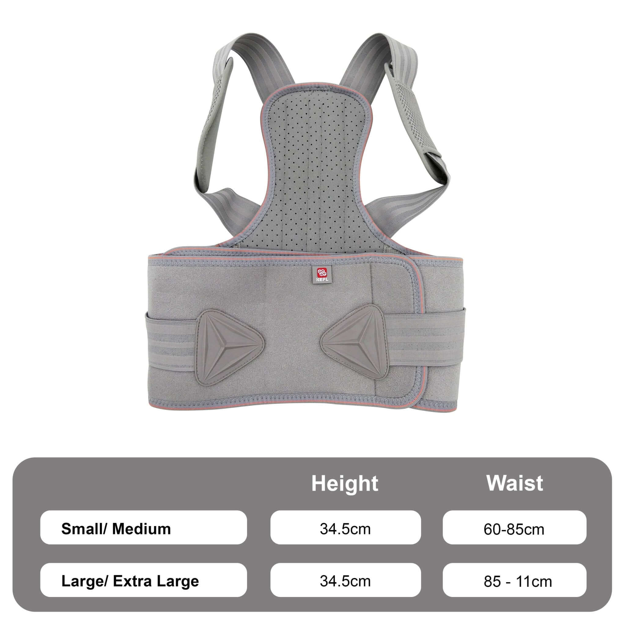 Back support for posture - KEFL