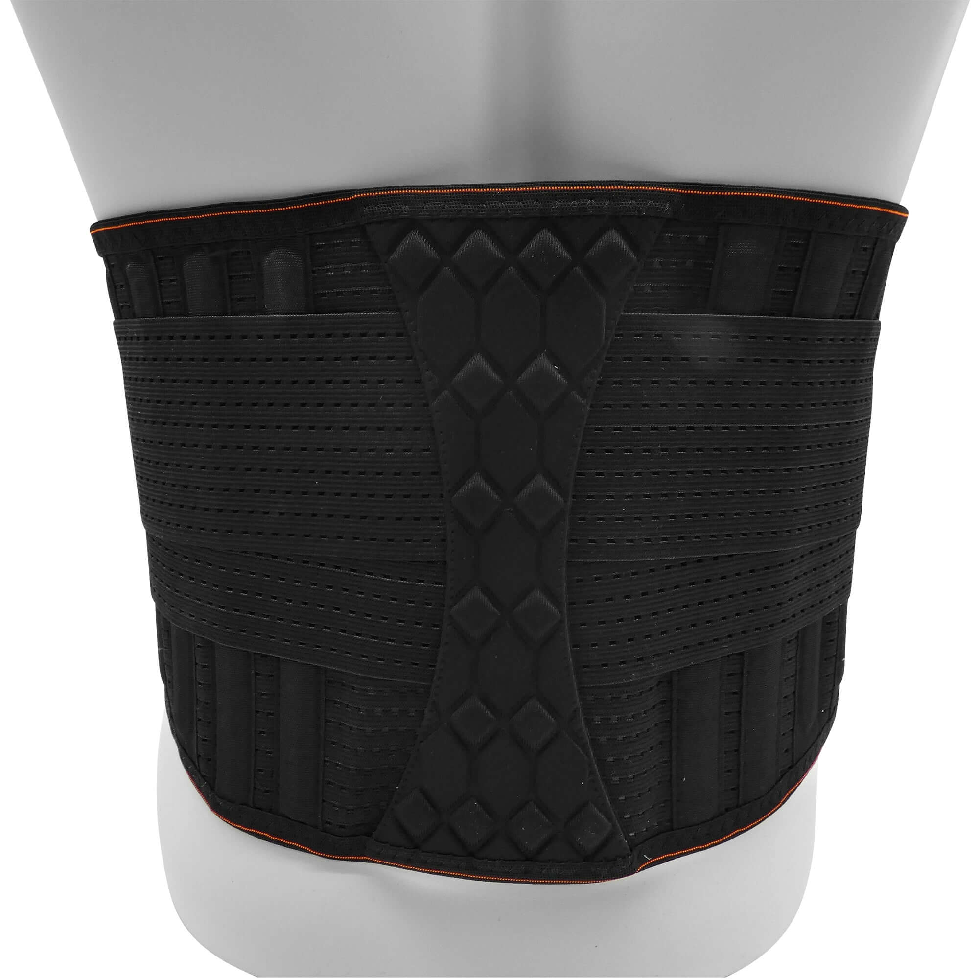 Back Lumbar Support with Double Banded Strong Compression Pull Straps - KEFLUK