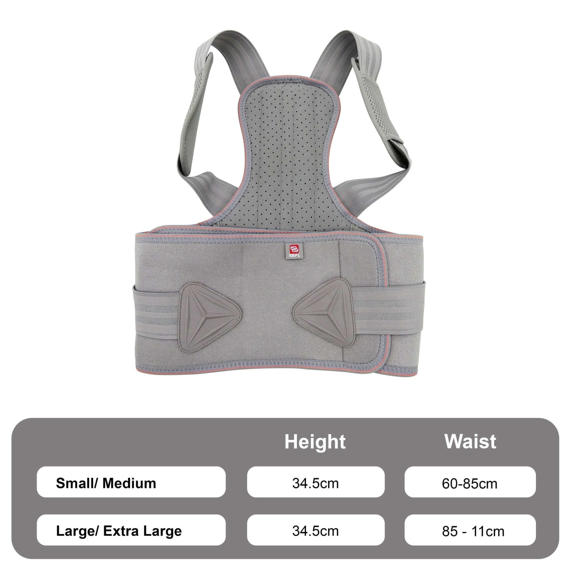 Back support for posture