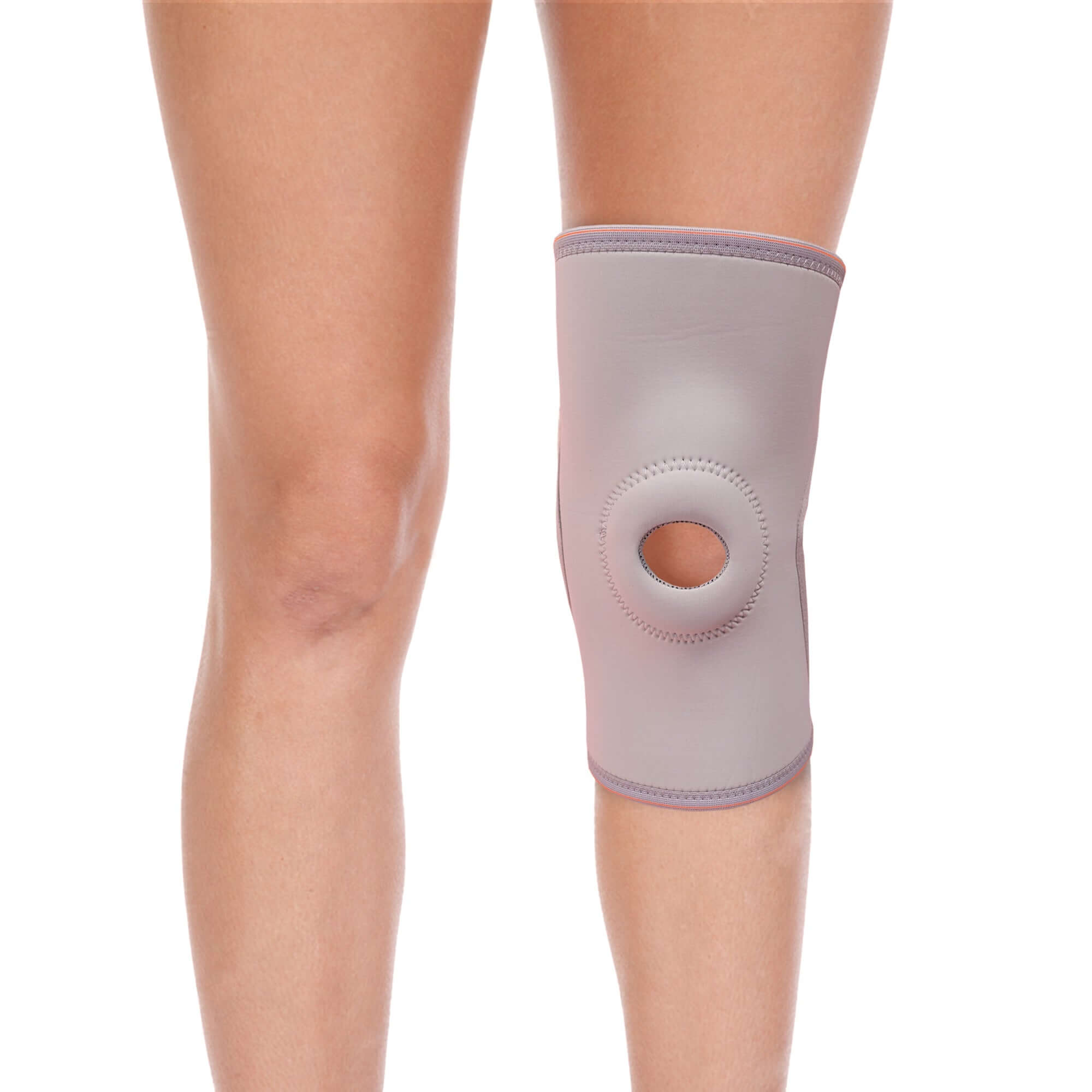 Basic Knee Support Open Patella Brace with Straps - KEFLUK