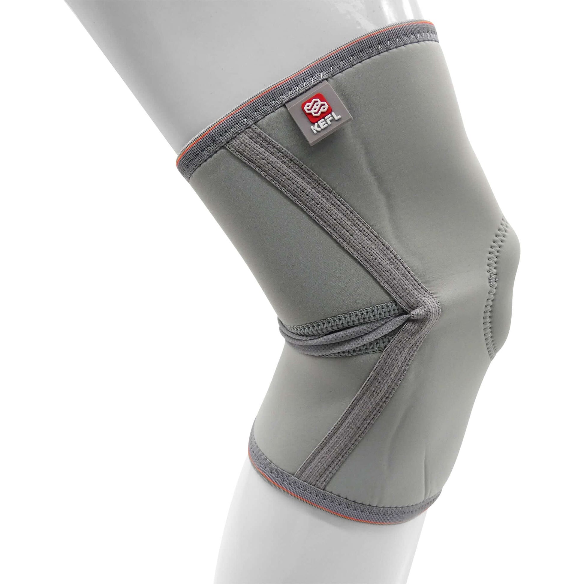 Basic Knee Support Open Patella Brace with Straps