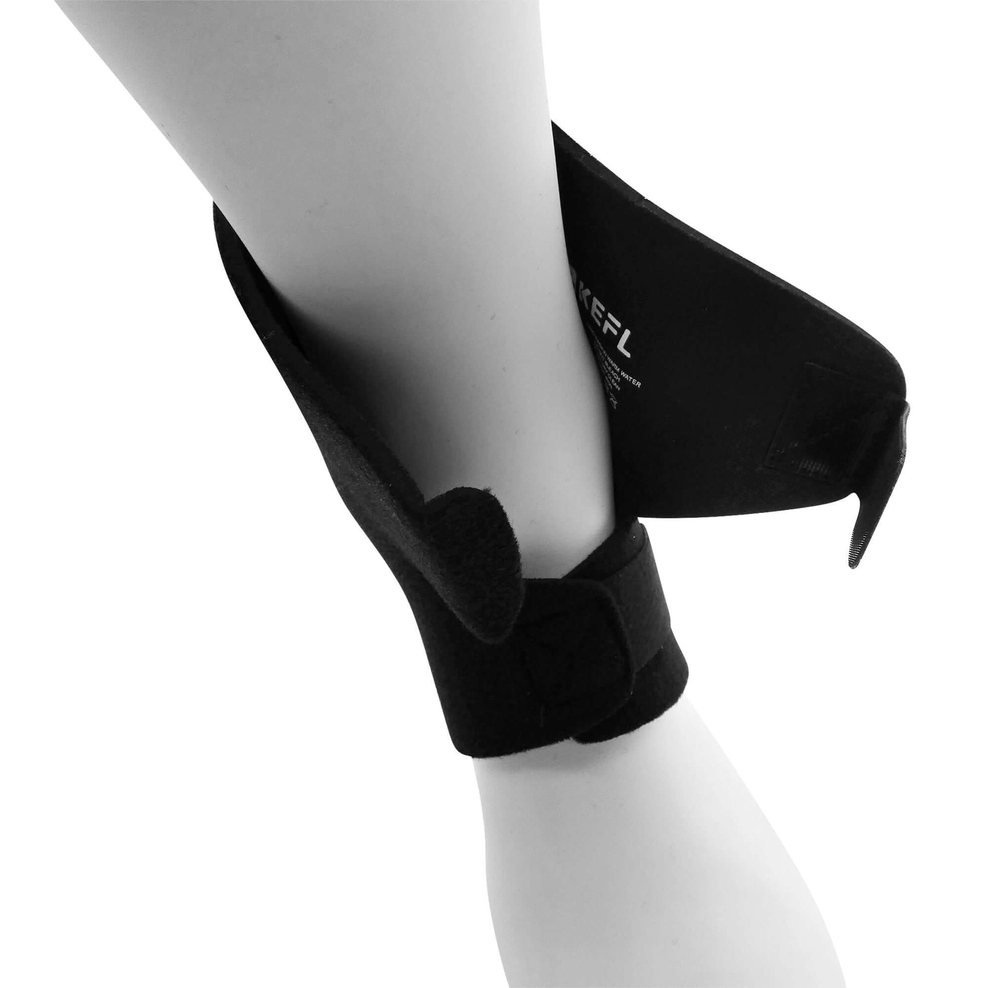 Breathable Ankle Support Brace with adjustable strap open heel