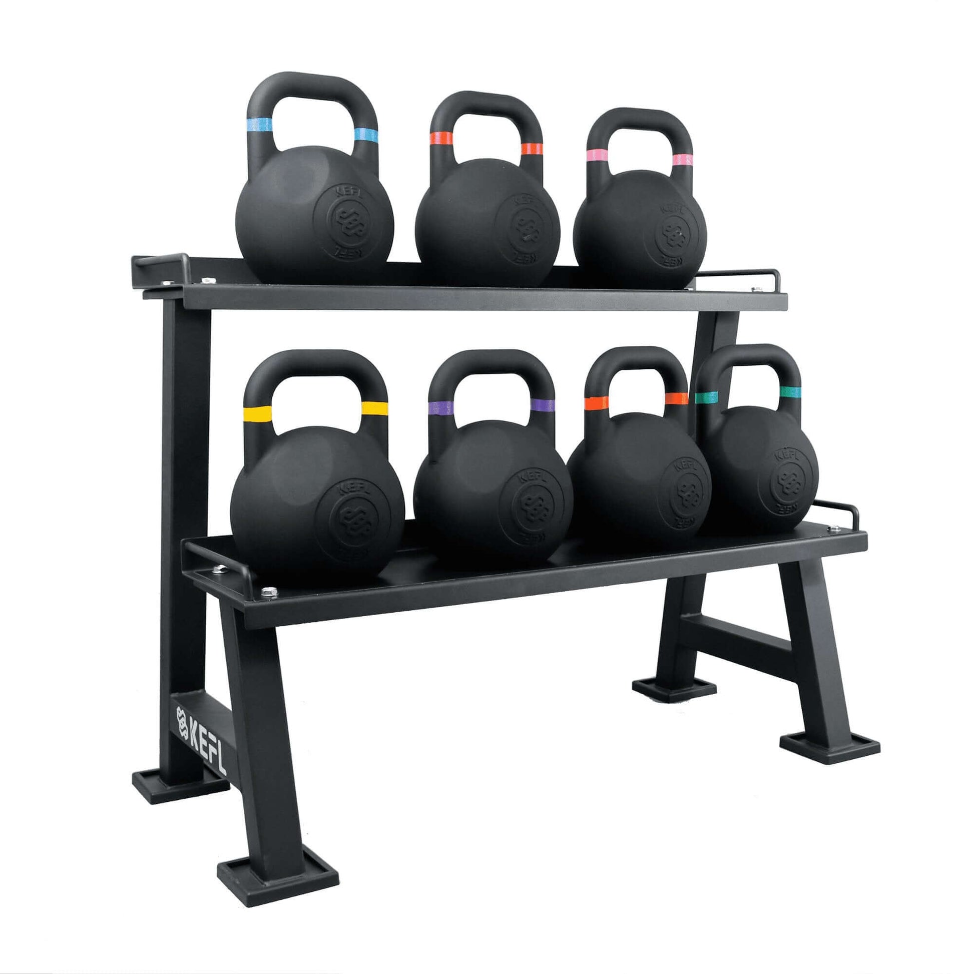 Competition Colour Coded Cast Iron Kettlebell