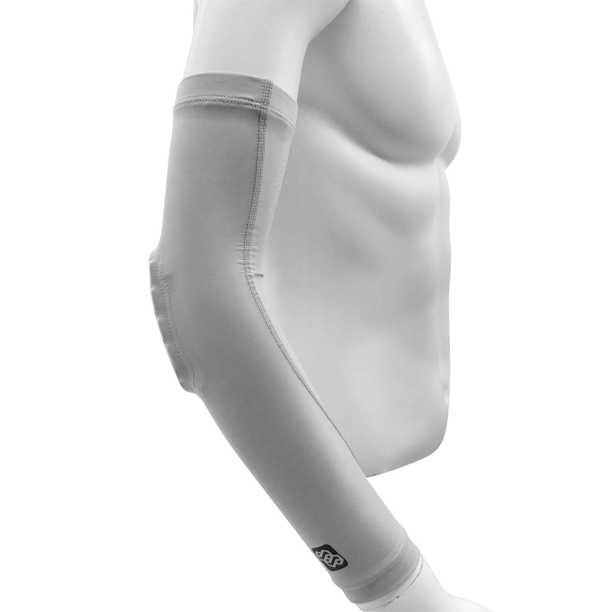 Extended Elbow Compression Sleeve with Cushioning