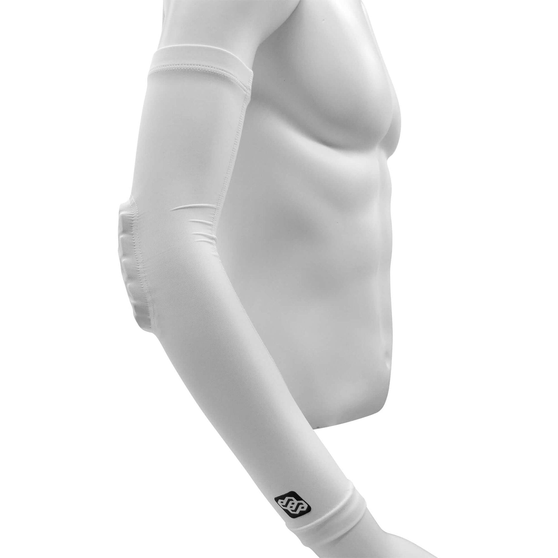 Extended Elbow Compression Sleeve with Cushioning