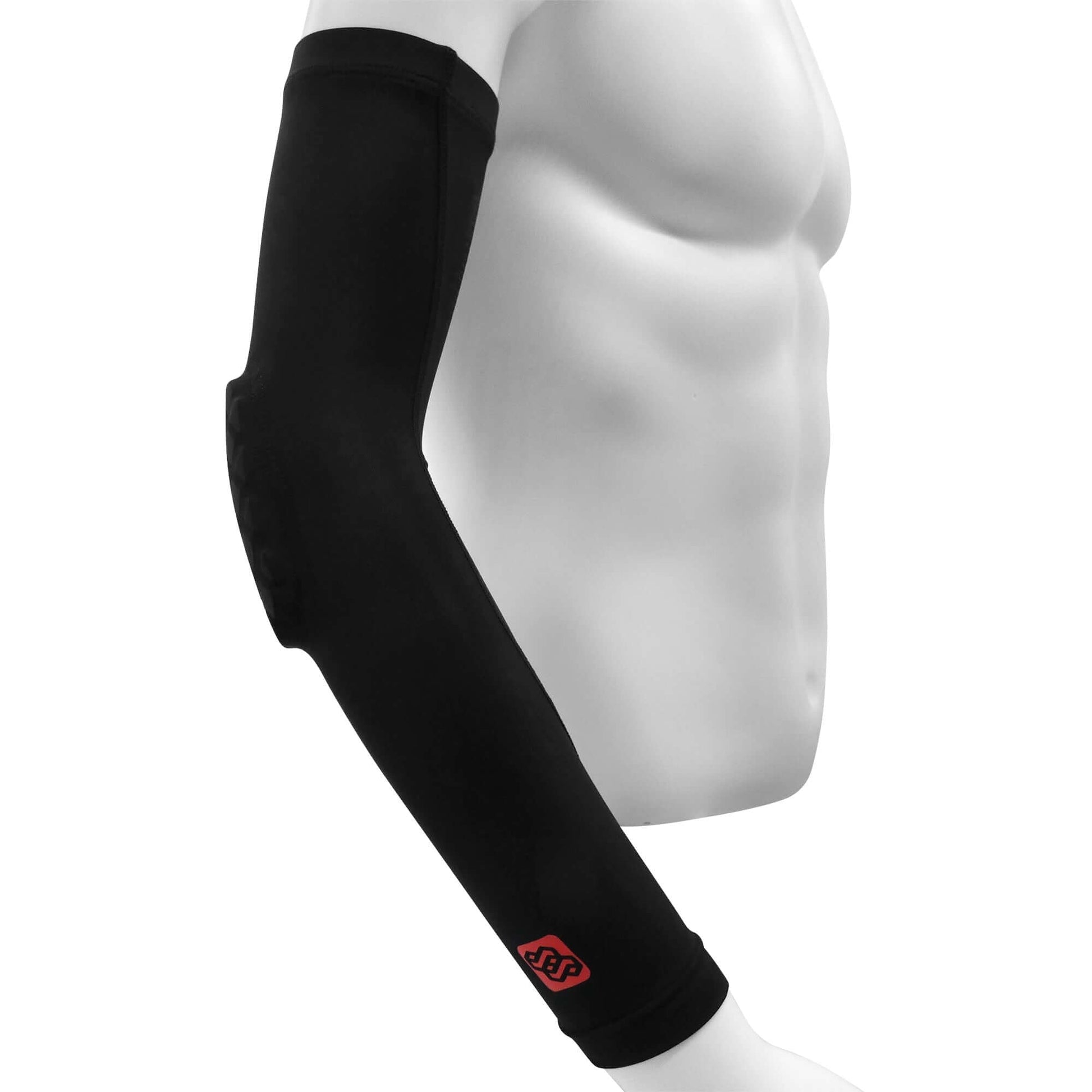 Extended Elbow Compression Sleeve with Cushioning