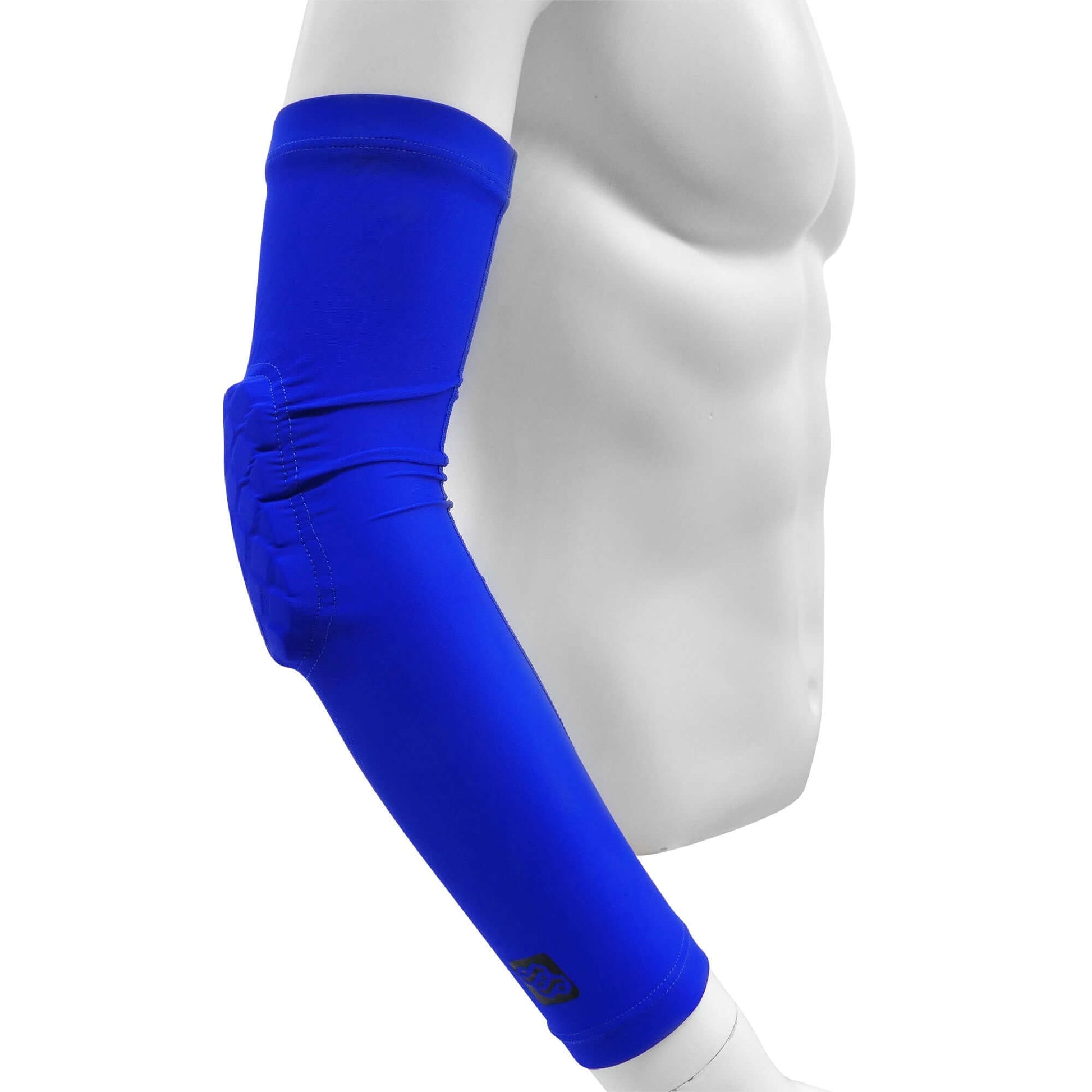 Extended Elbow Compression Sleeve with Cushioning