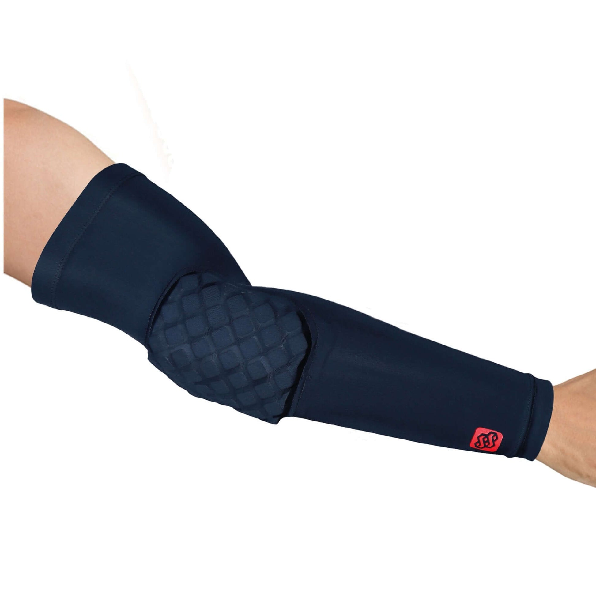 Extended Elbow Compression Sleeve with Cushioning