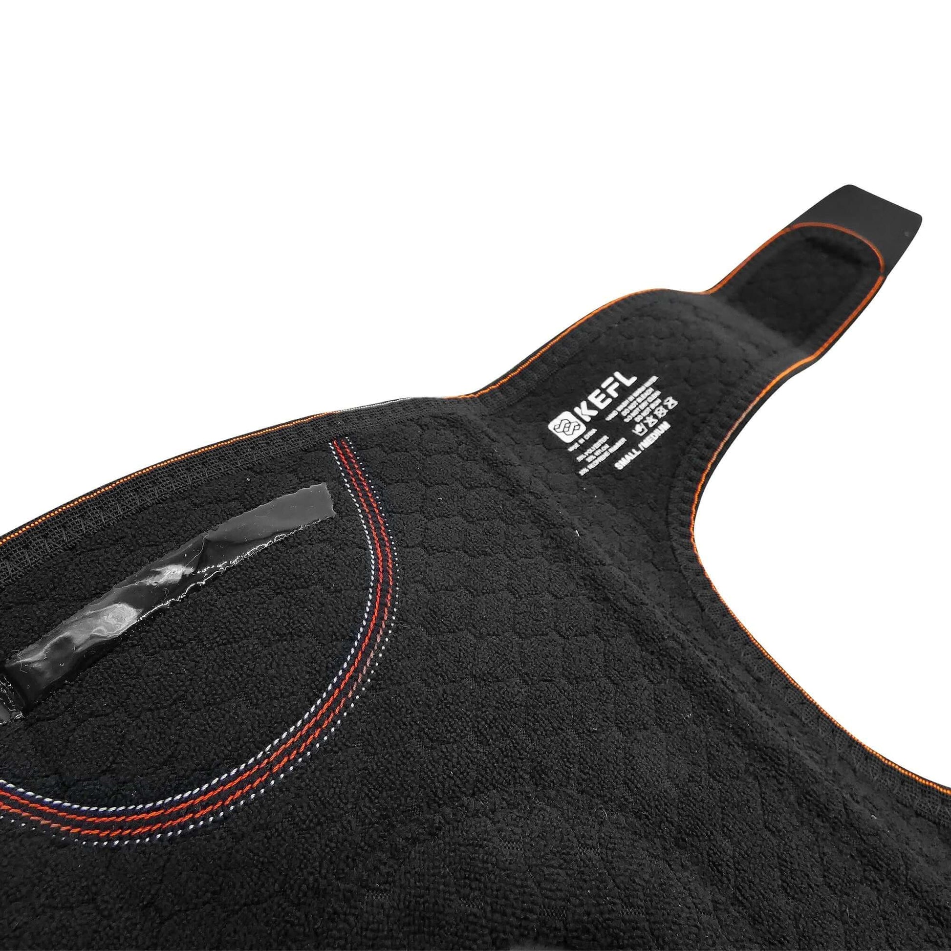 Extended Knee Support Open Patella Brace with Straps