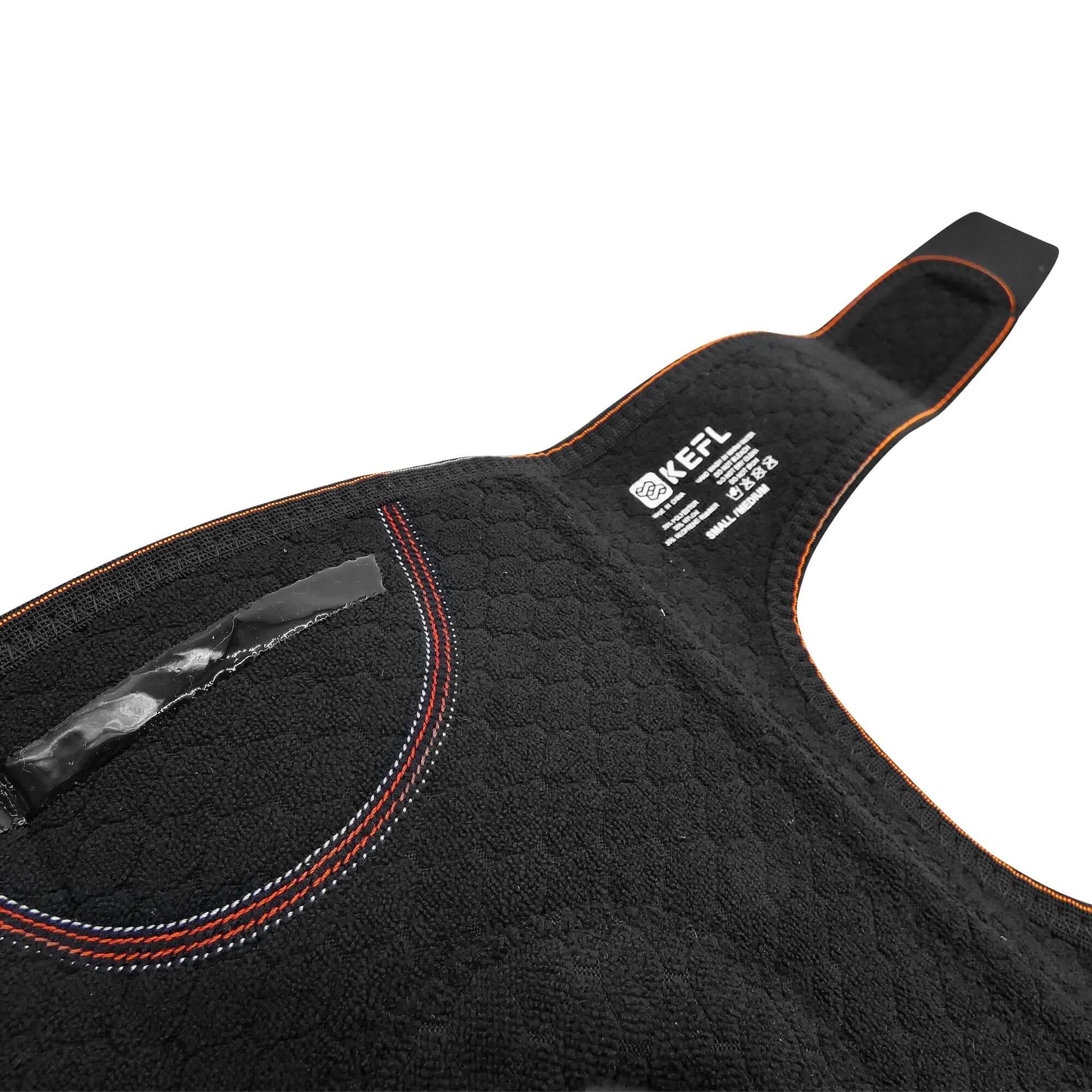 Extended Knee Support Open Patella Brace with Straps