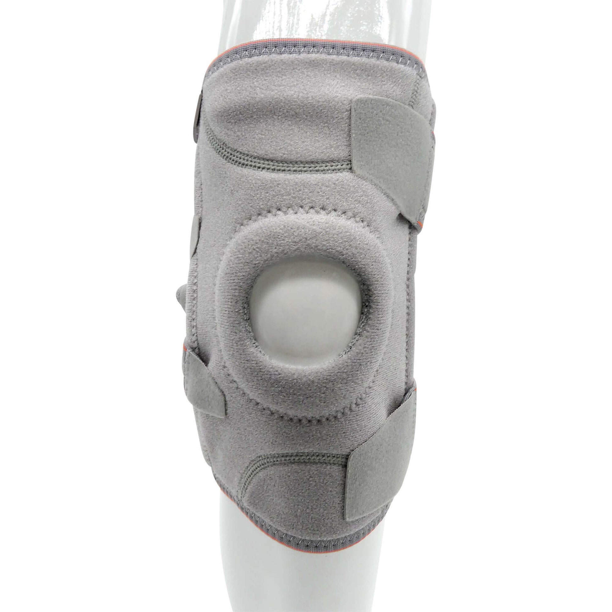 Extended Knee Support Open Patella Brace with Straps