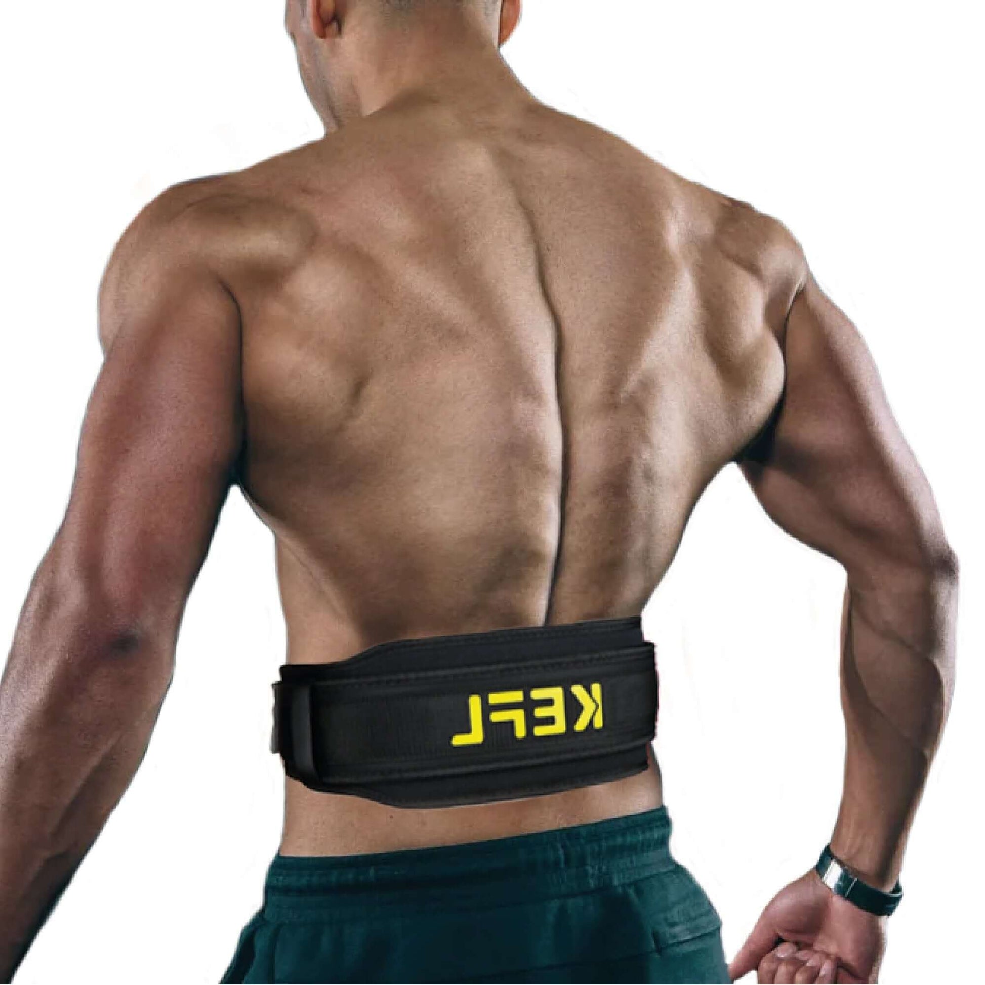 Gym Weight Belt Heavy Duty Support Belt - Powerlifting Training Lumbar Back
