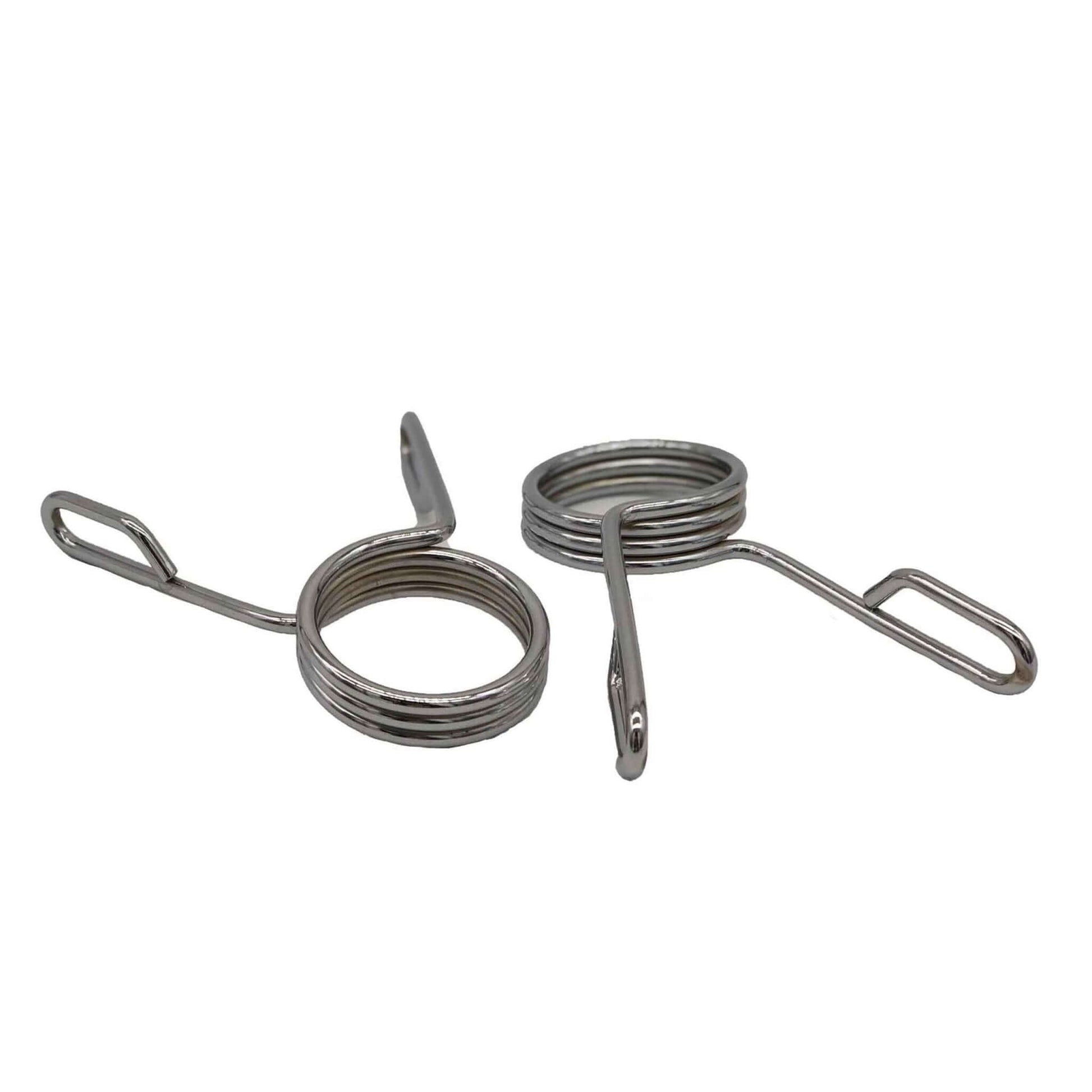 KEFL 2″ Olympic Barbell Spring Collar Set