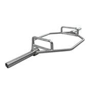 KEFL 2" Olympic Hex Bar 150CM Silver - Black