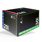 KEFL 3 in 1 Soft Plyo Jump Box - 30" X 24" X 20"