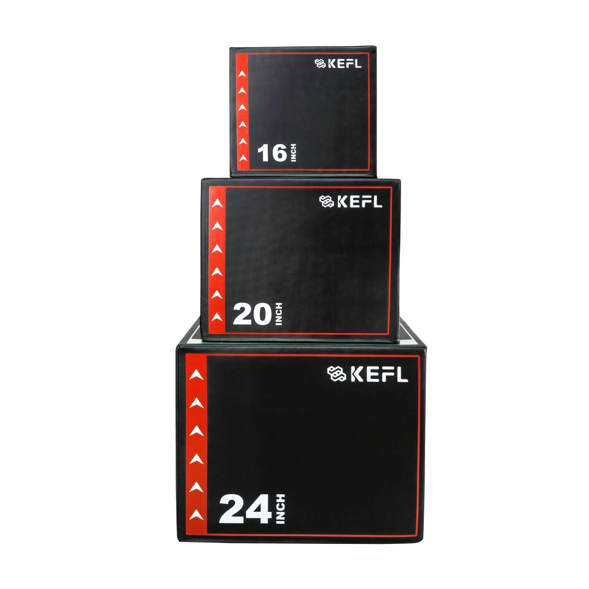 KEFL 3 in 1 Soft Plyometric Jump Box - SET OF 3