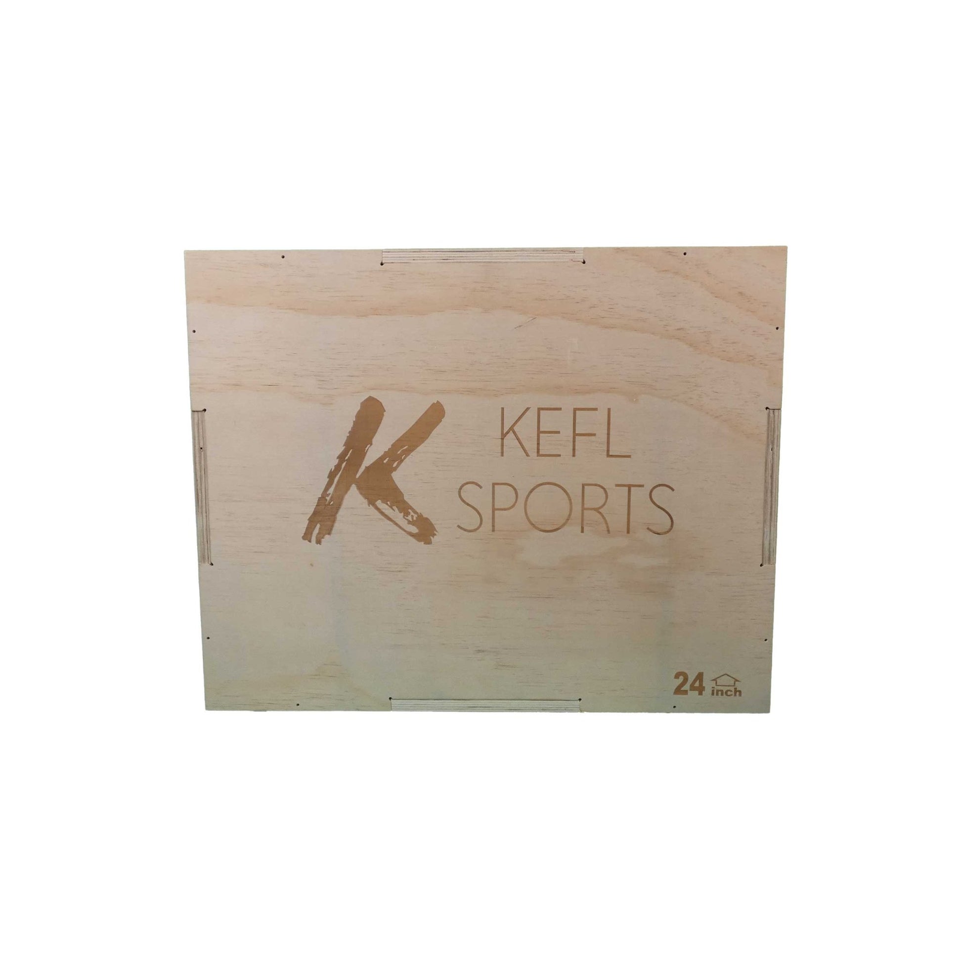 KEFL 3 in 1 Wooden Plyo Jump Box - 30" X 24" X 20"