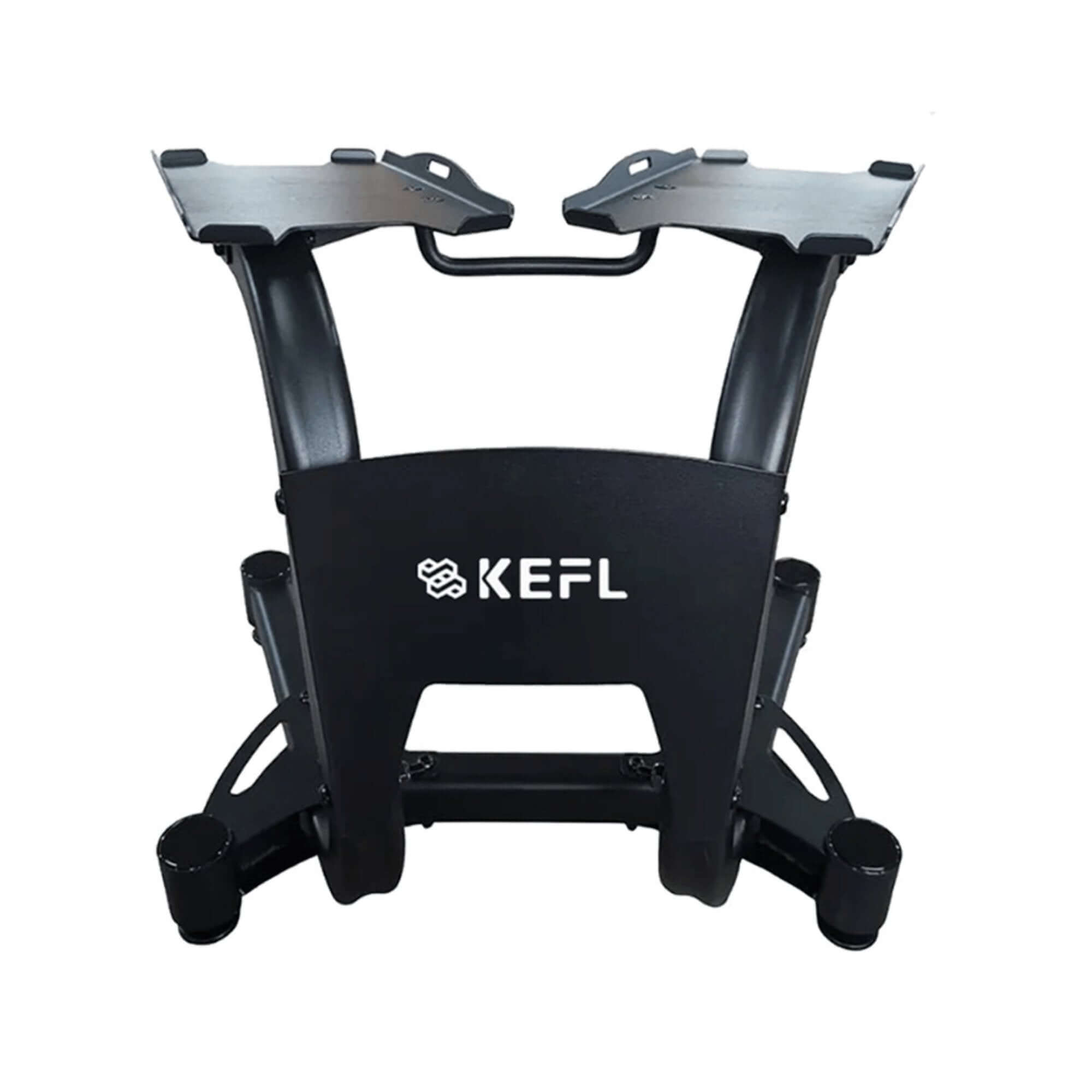 KEFL Adjustable Select Tech Dumbbell Stand - 24KG dumbbells