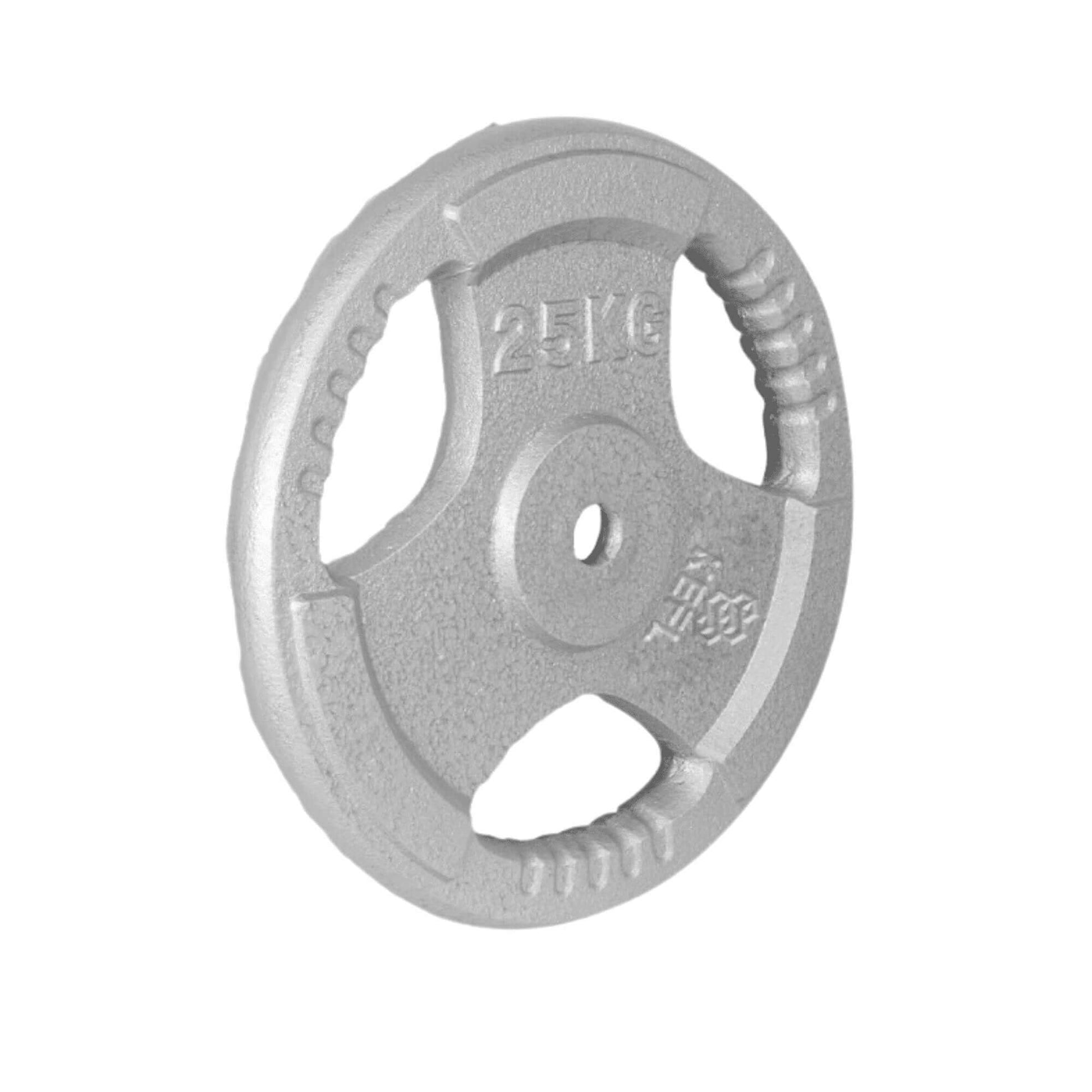 KEFL Cast Iron 1"Tri Grip Weight Plates