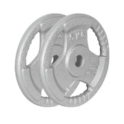 KEFL Cast Iron 1"Tri Grip Weight Plates
