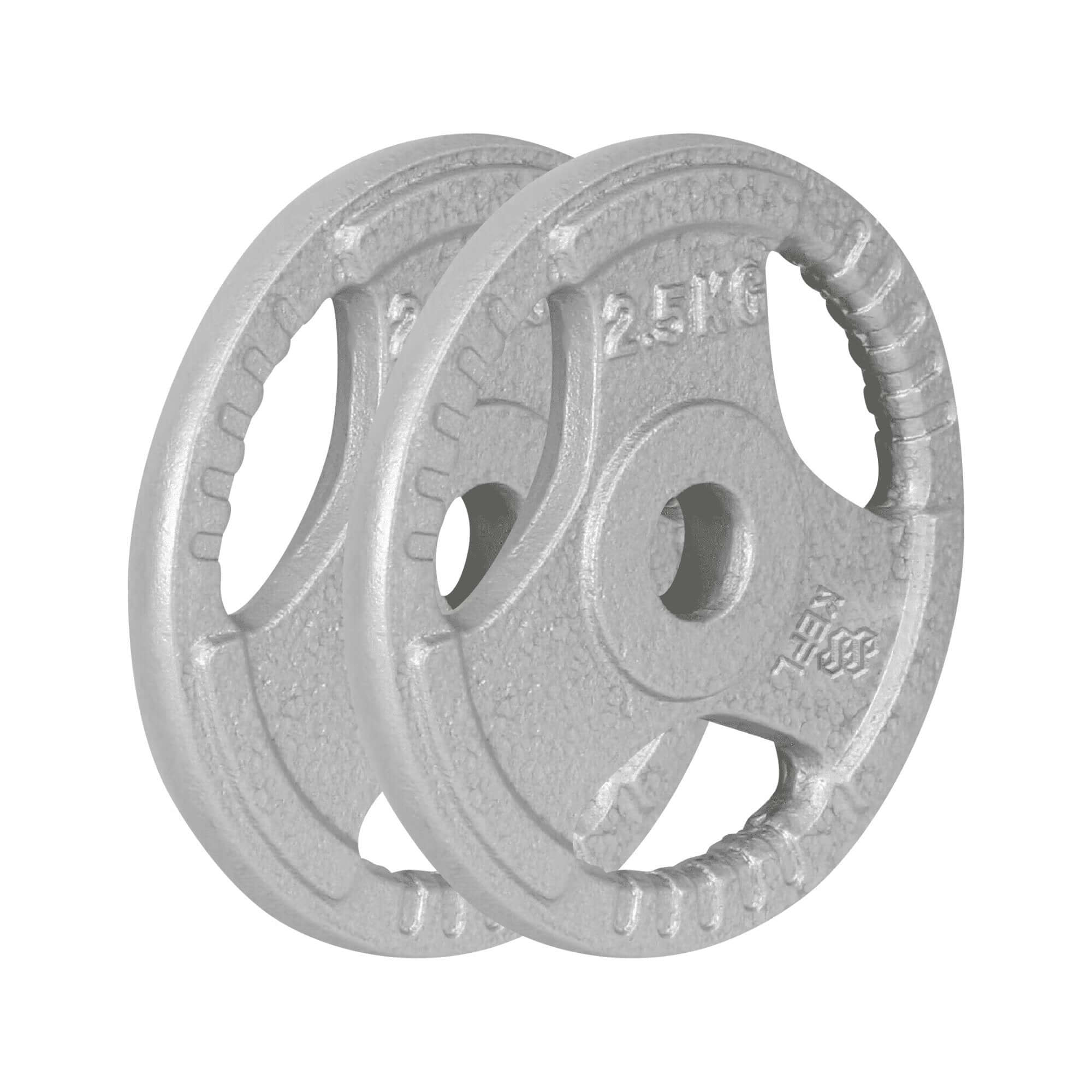 KEFL Cast Iron 1"Tri Grip Weight Plates - KEFLUK