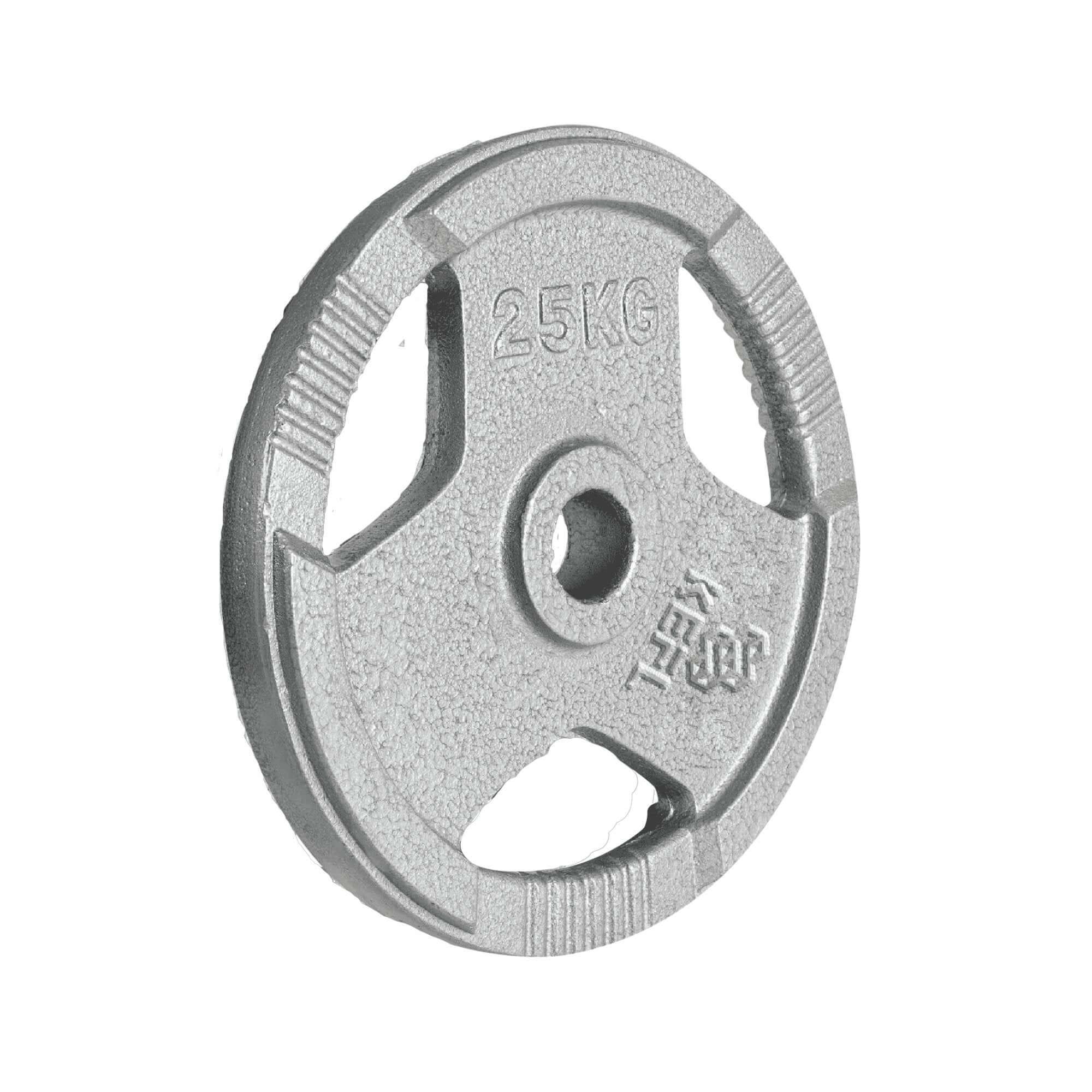 KEFL Cast Iron 2"Olympic Tri Grip Weight Plates - KEFLUK