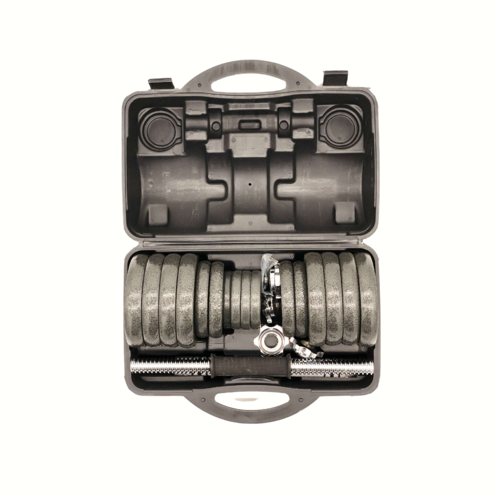 KEFL Cast Iron Adjustable Dumbbell Set 15kg - 20kg - 30kg - 50kg
