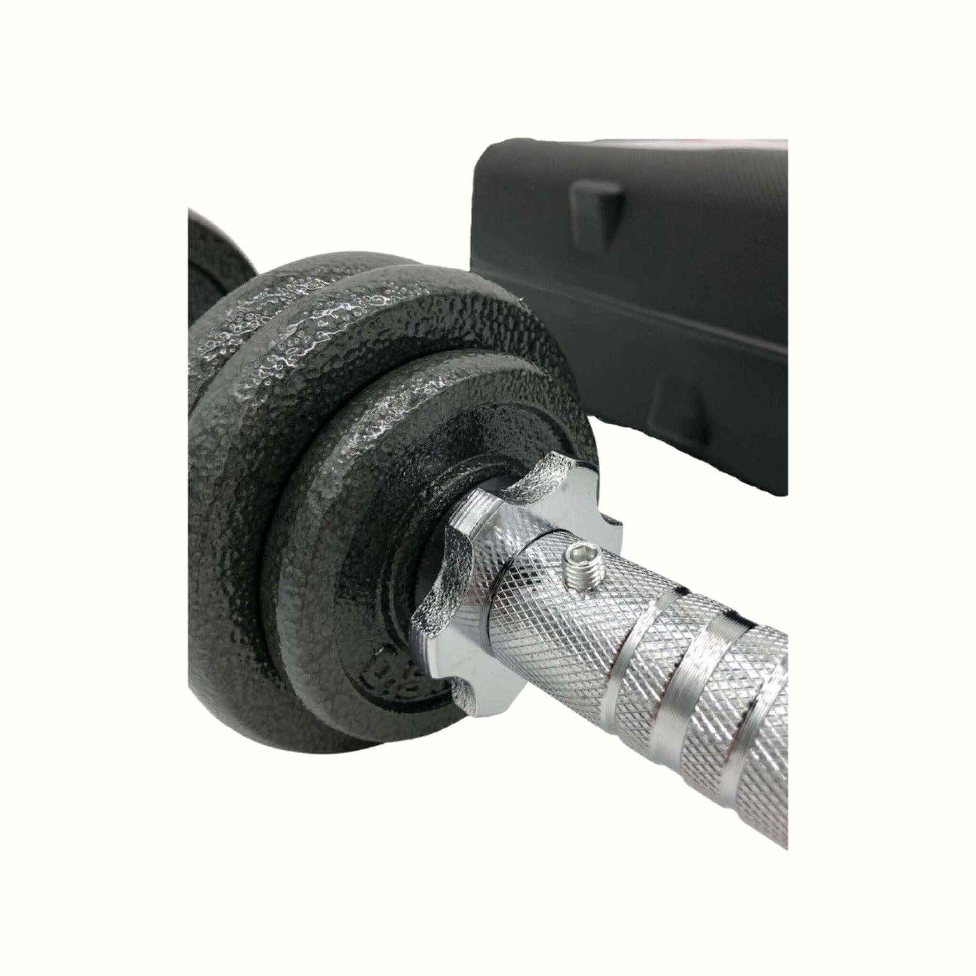 KEFL Cast Iron Adjustable Dumbbell Set 15kg - 20kg - 30kg - 50kg