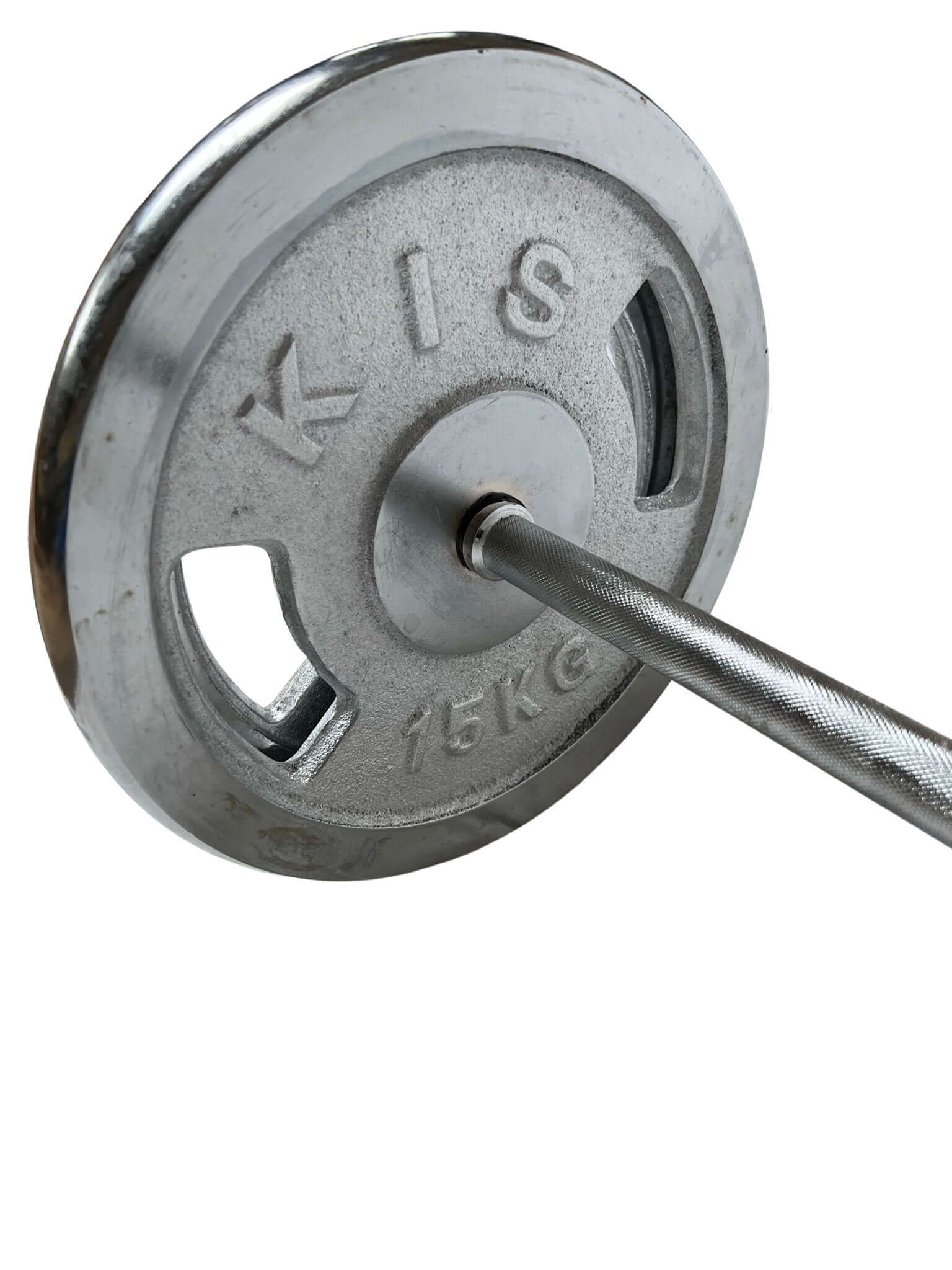 KEFL Cast Iron Chrome Weight Plate