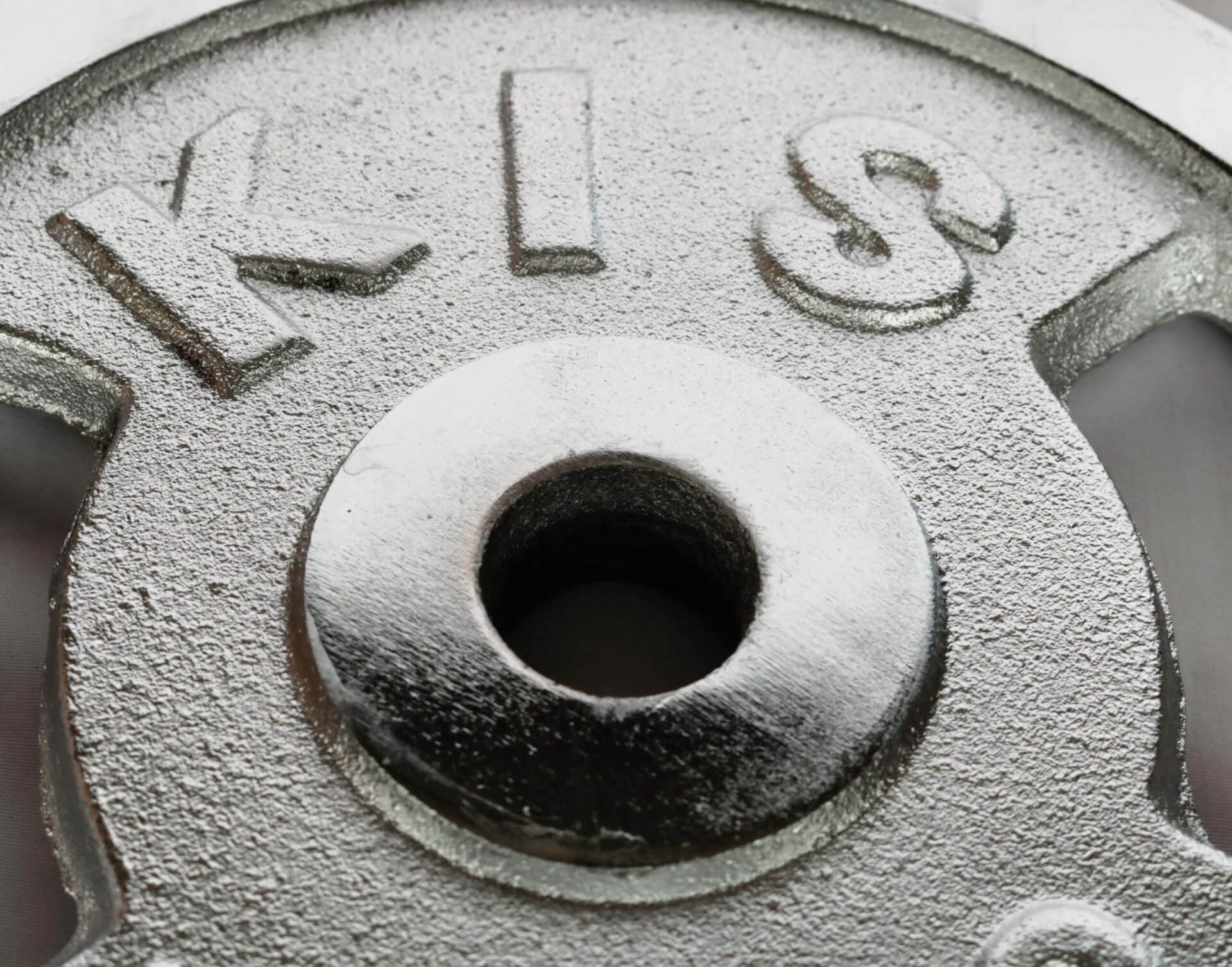 KEFL Cast Iron Chrome Weight Plate