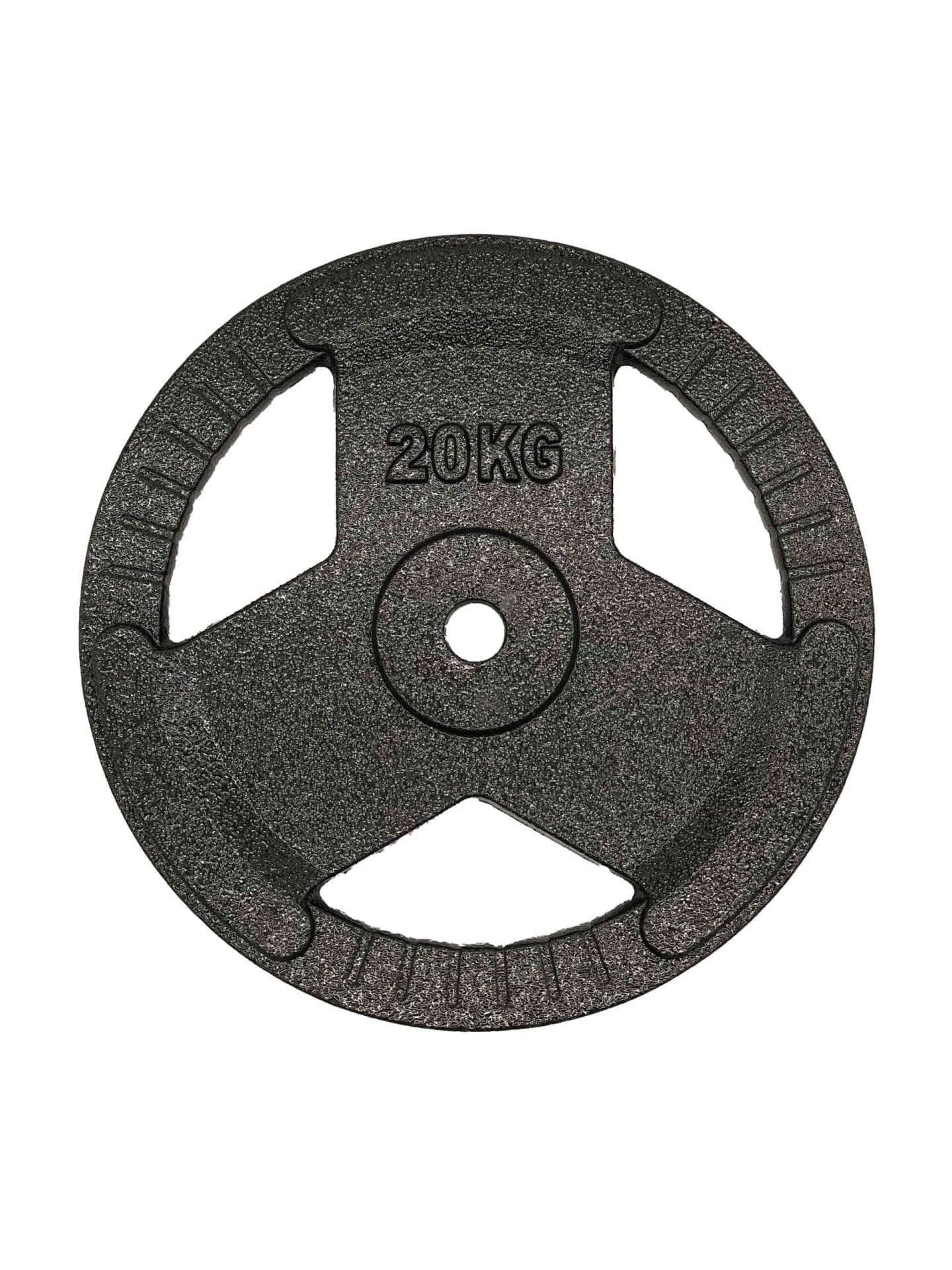 KEFL Cast Iron Tri Grip Weight Plates